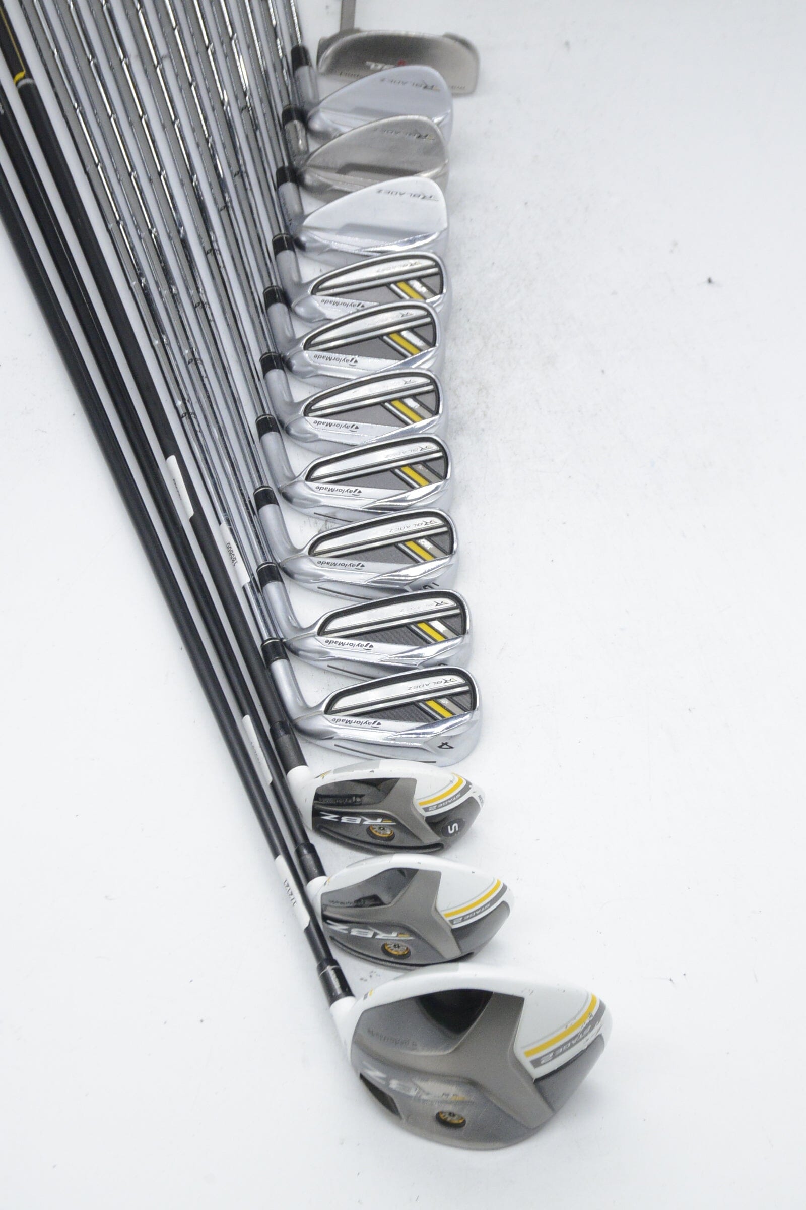 TaylorMade Rbladez Mixed Full Set S Flex +1" Golf Clubs GolfRoots 
