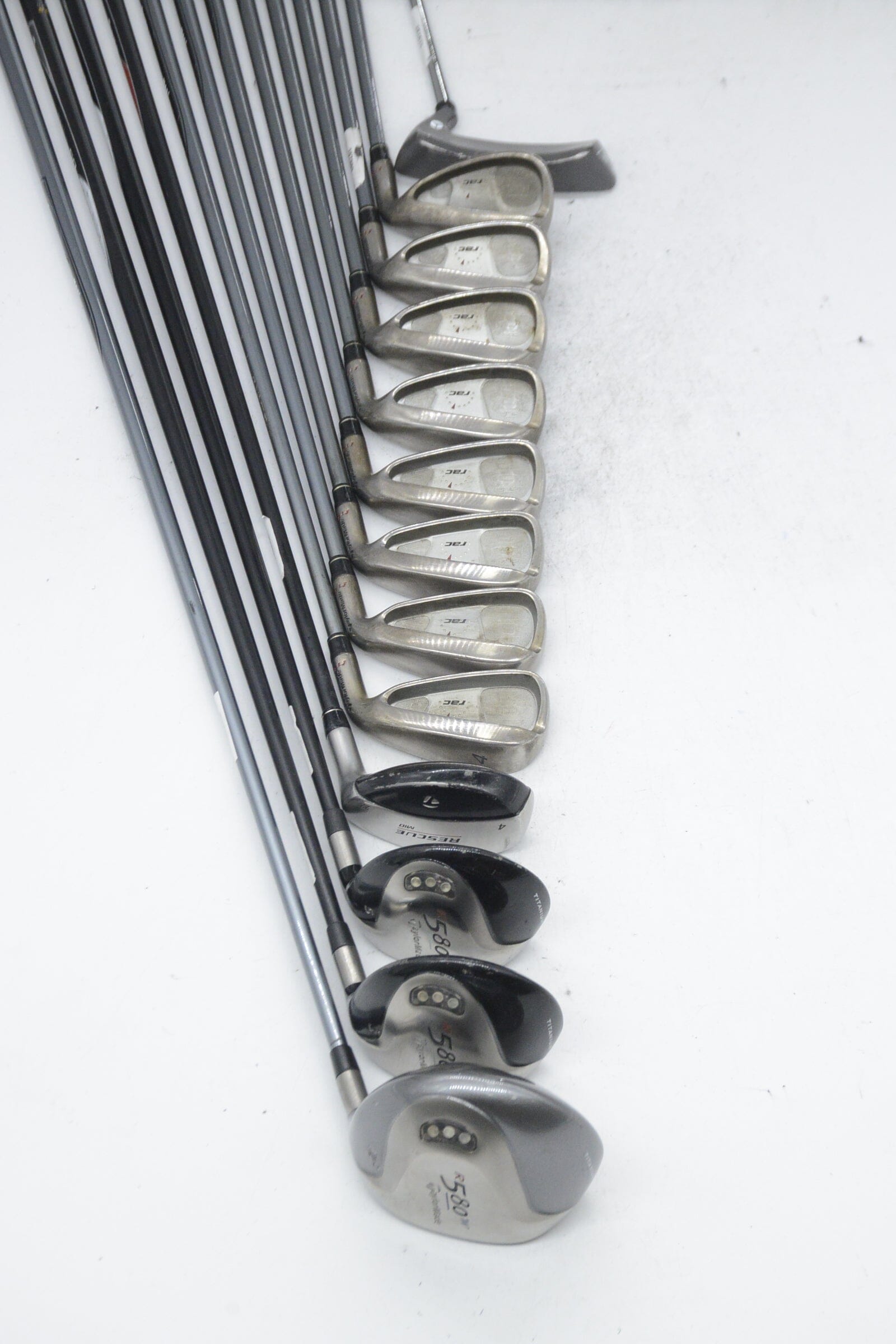 Women's TaylorMade Rac HT Mixed Full Set W Flex Std Length Golf Clubs GolfRoots 