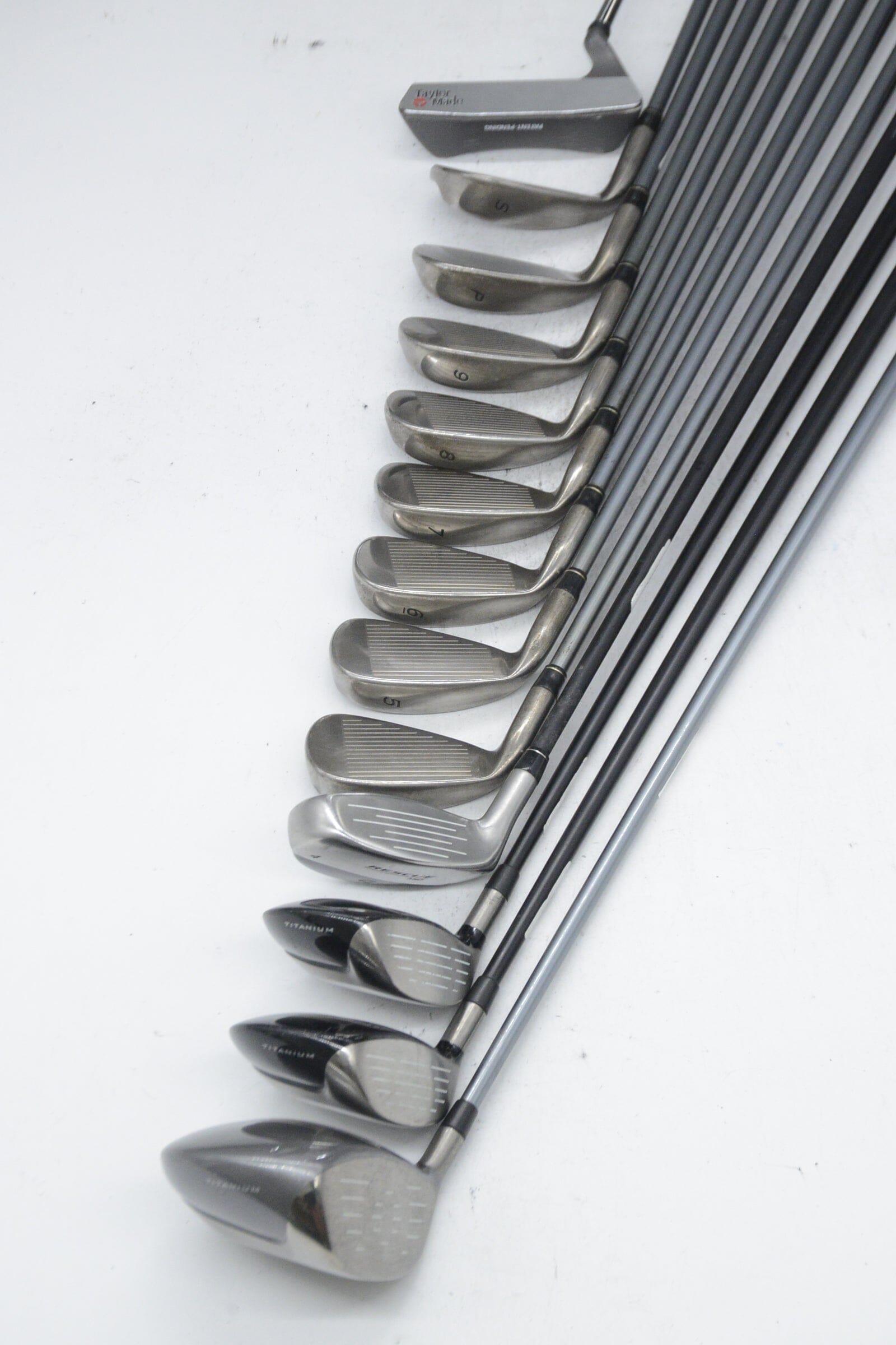 Women's TaylorMade Rac HT Mixed Full Set W Flex Std Length Golf Clubs GolfRoots 