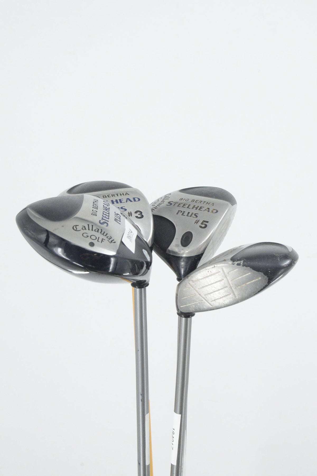 Callaway Steelhead Plus D, 3W, 5W, 7W Wood Set S Flex Golf Clubs GolfRoots 