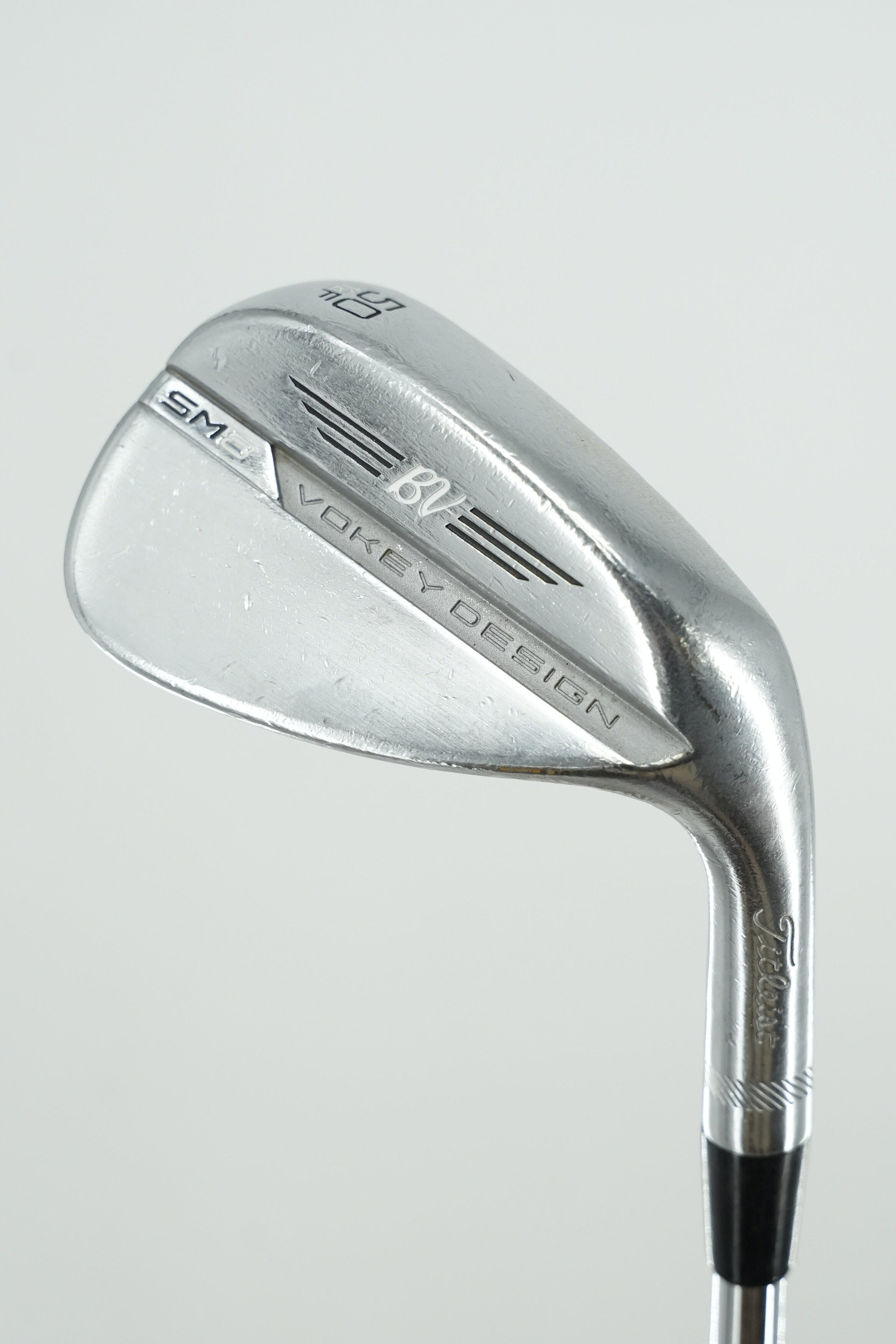 Titleist Vokey SM8 Tour Chrome 50 Degree Wedge Wedge Flex 36.75" Golf Clubs GolfRoots 