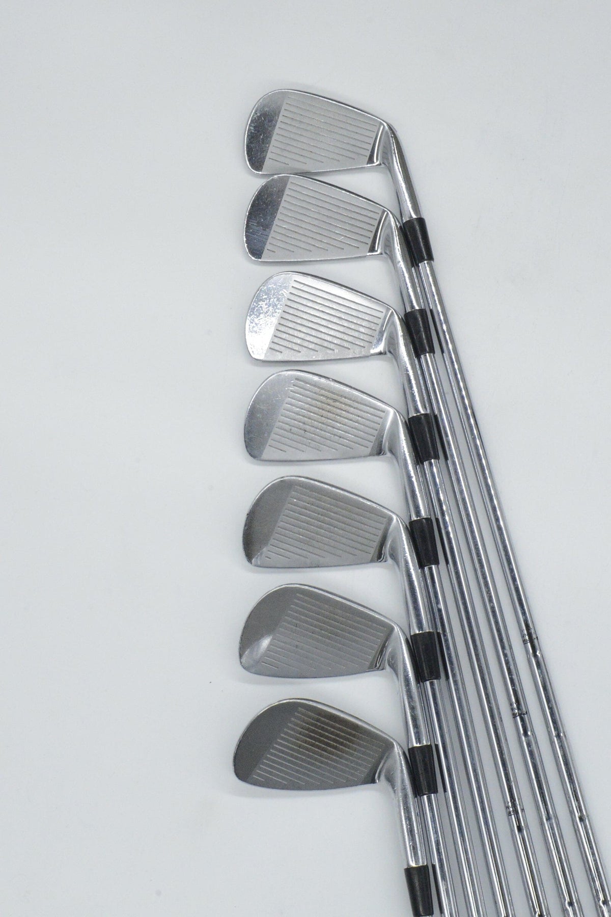 Lefty Mizuno MP-60 3-8, PW Iron Set S Flex +0.5" Golf Clubs GolfRoots 