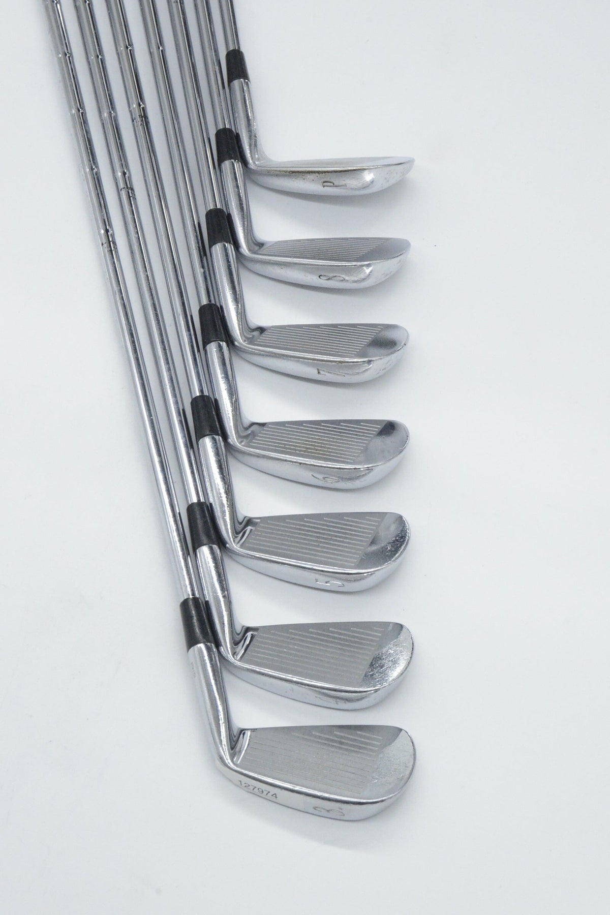 Lefty Mizuno MP-60 3-8, PW Iron Set S Flex +0.5" Golf Clubs GolfRoots 