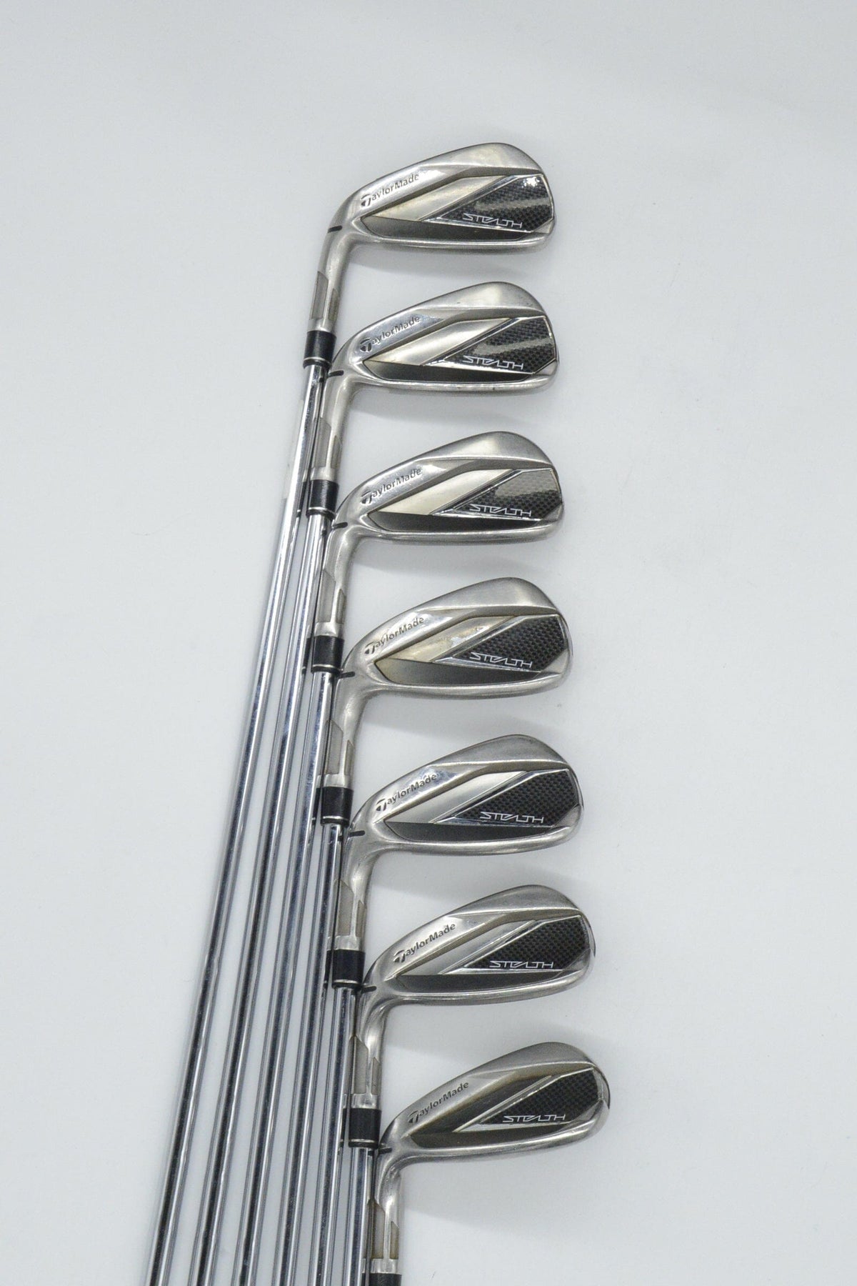 Lefty TaylorMade Stealth 5-AW Iron Set R Flex +0.25" Golf Clubs GolfRoots 