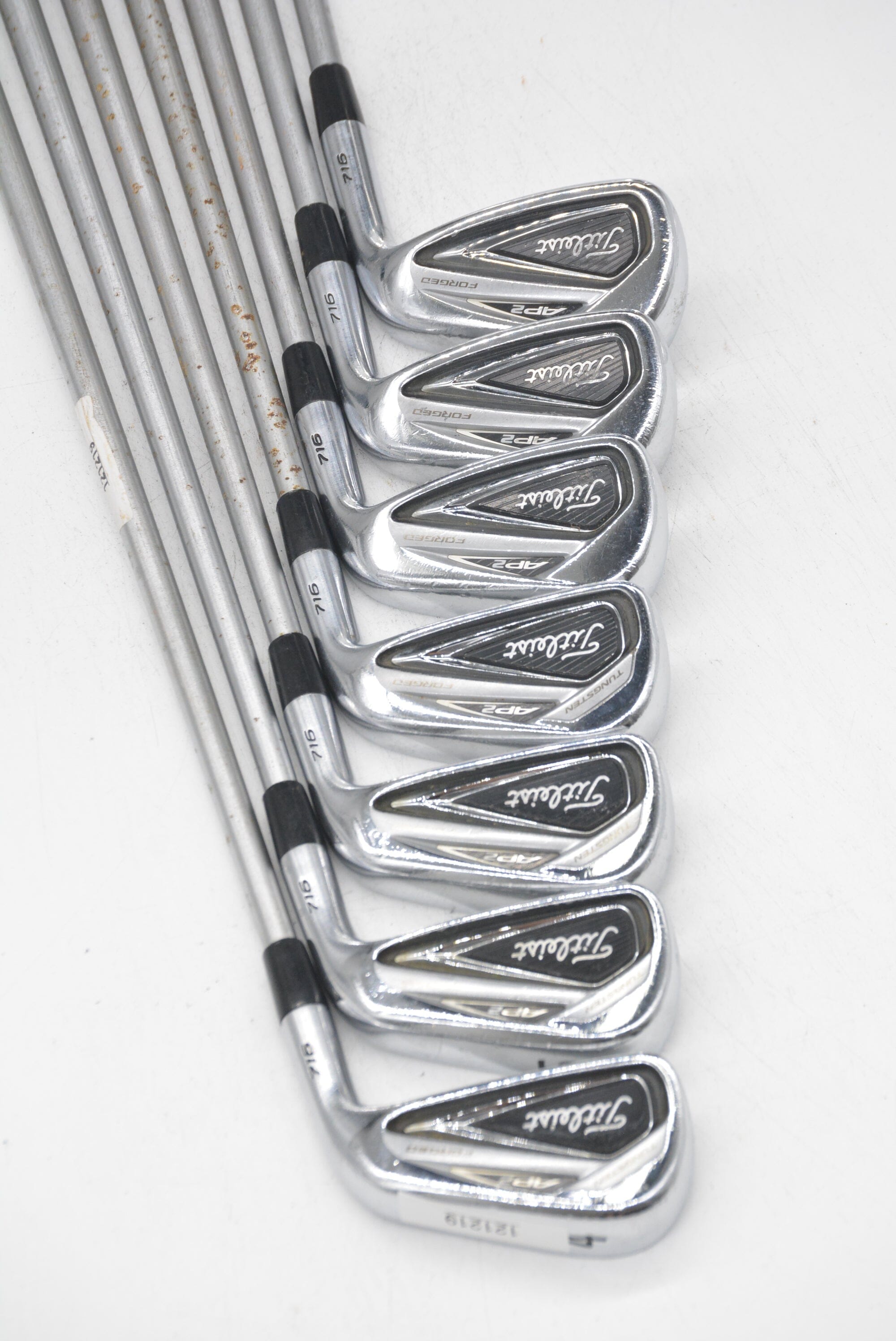 Titleist 716 AP2 Forged 4-PW Iron Set S Flex Std Length Golf Clubs GolfRoots 