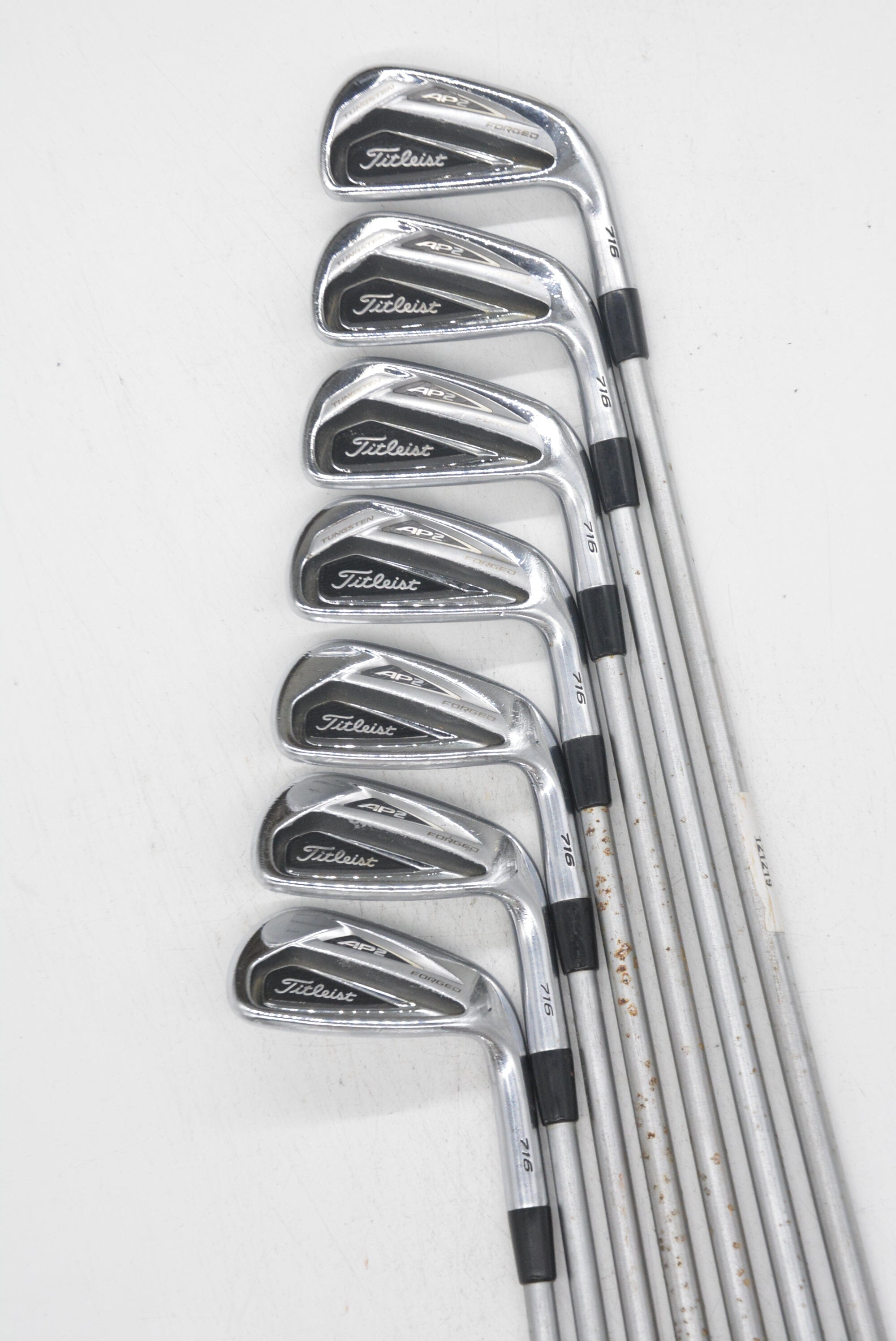 Titleist 716 AP2 Forged 4-PW Iron Set S Flex Std Length Golf Clubs GolfRoots 