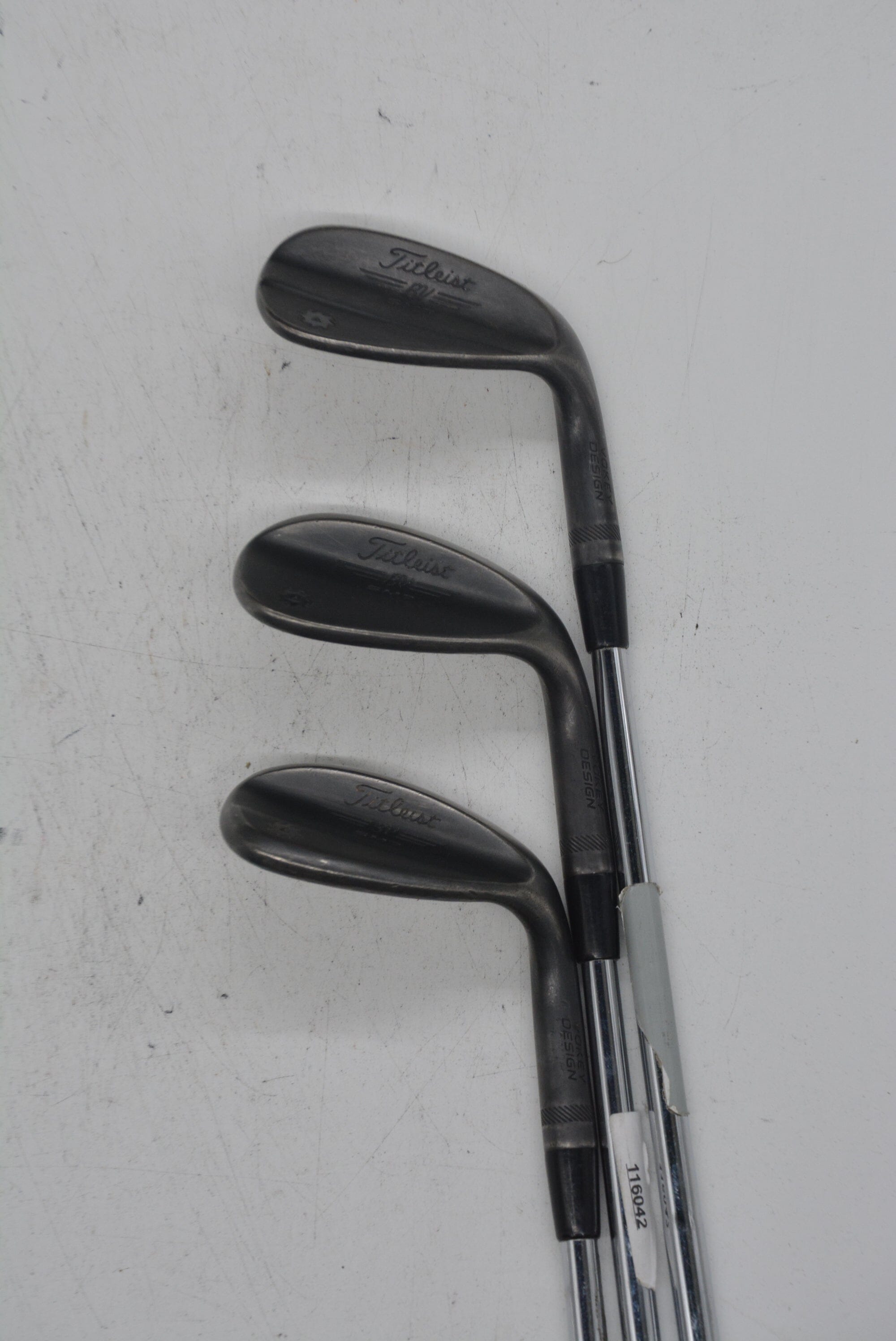 Titleist Vokey SM7 Jet Black 50, 56, 60 Degree Wedge Set Wedge Flex Golf Clubs GolfRoots 