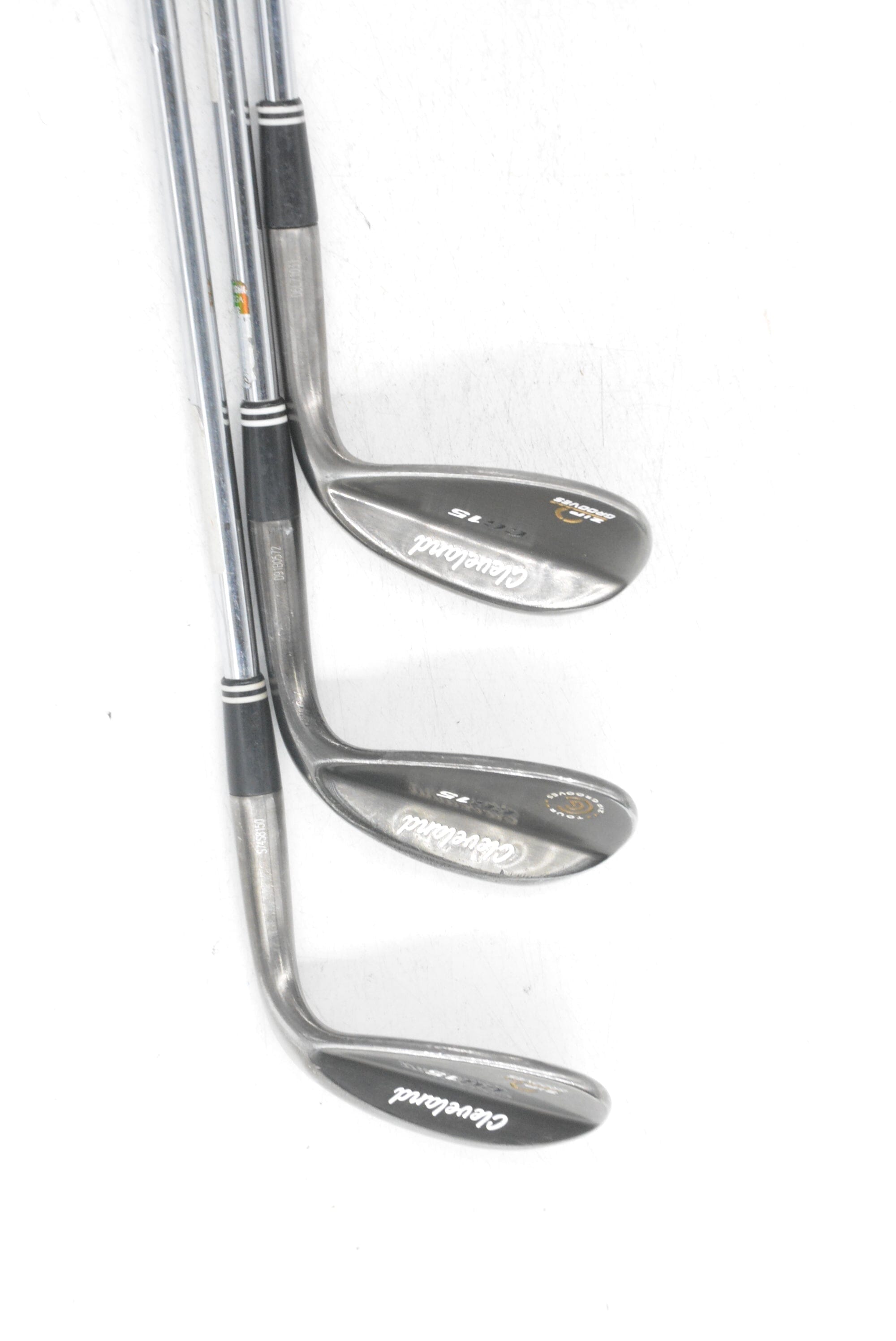 Cleveland CG15 Black Pearl 52, 56, 60 Degree Wedge Set Wedge Flex Golf Clubs GolfRoots 