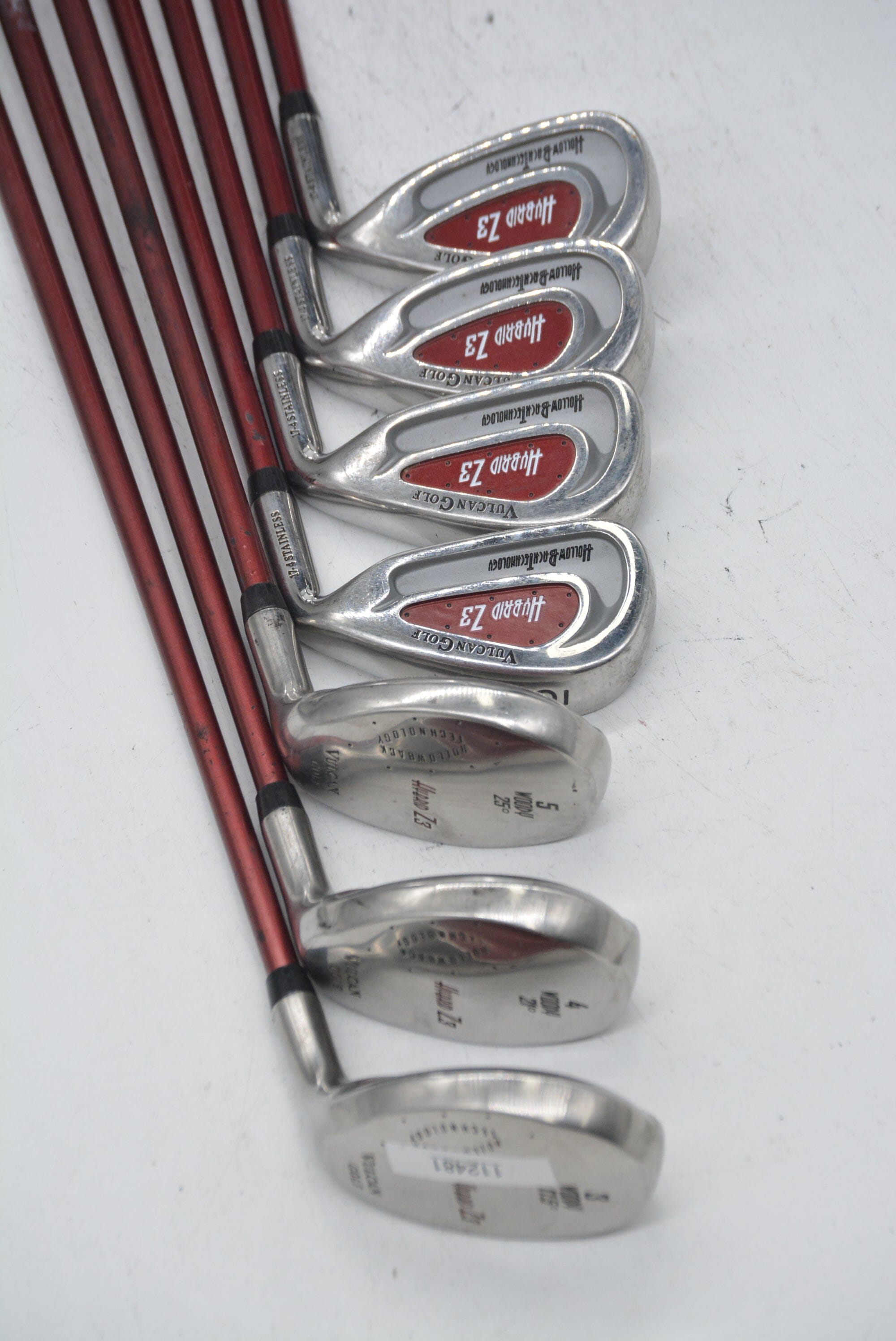 Volcan Z3 Combo 3H-5H, 6-9 Iron Set S Flex -0.75" Golf Clubs GolfRoots 