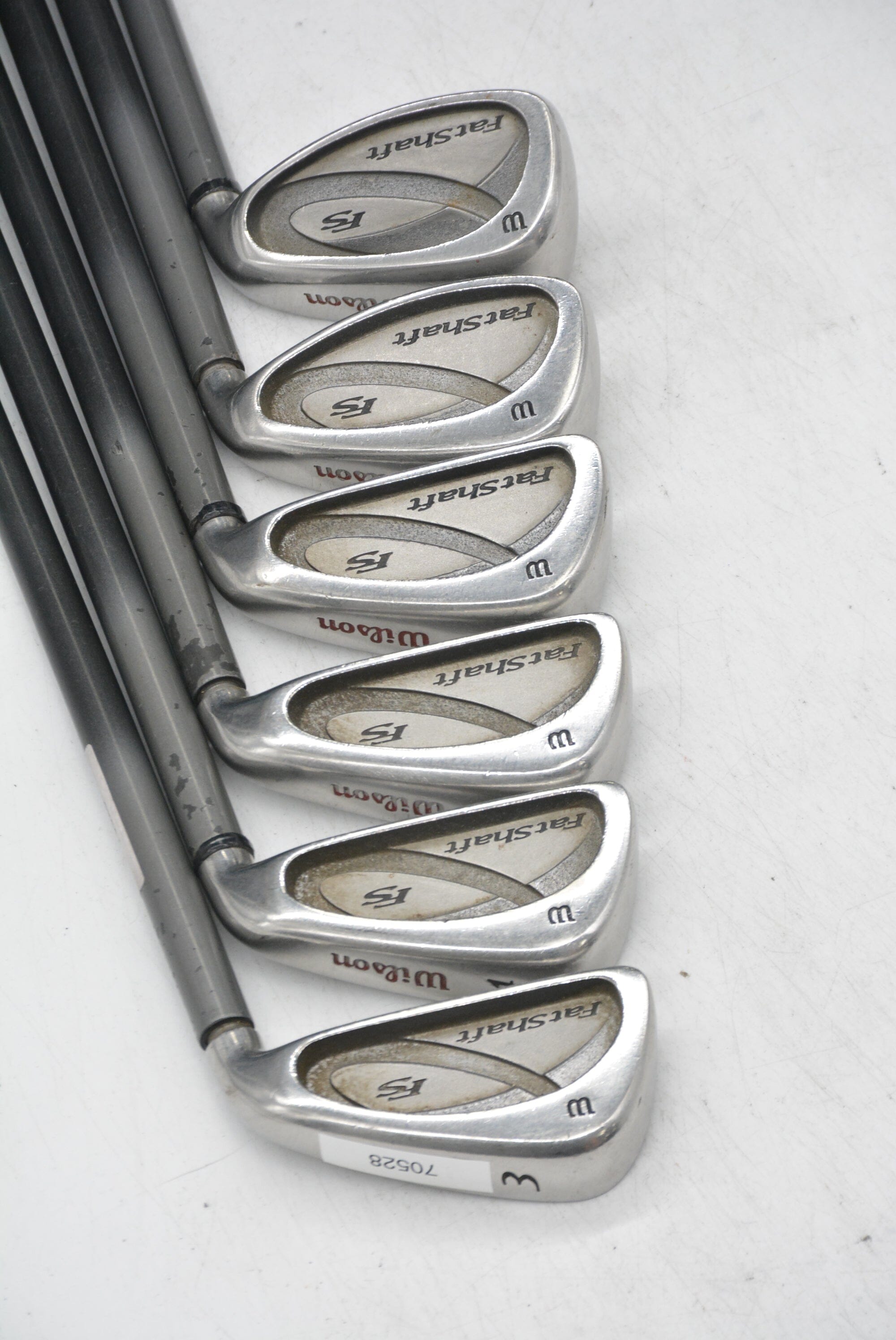 Wilson fat shaft iron set Regular Flex Shafts Original on sale Grip Wilson 5-p Sandwedge