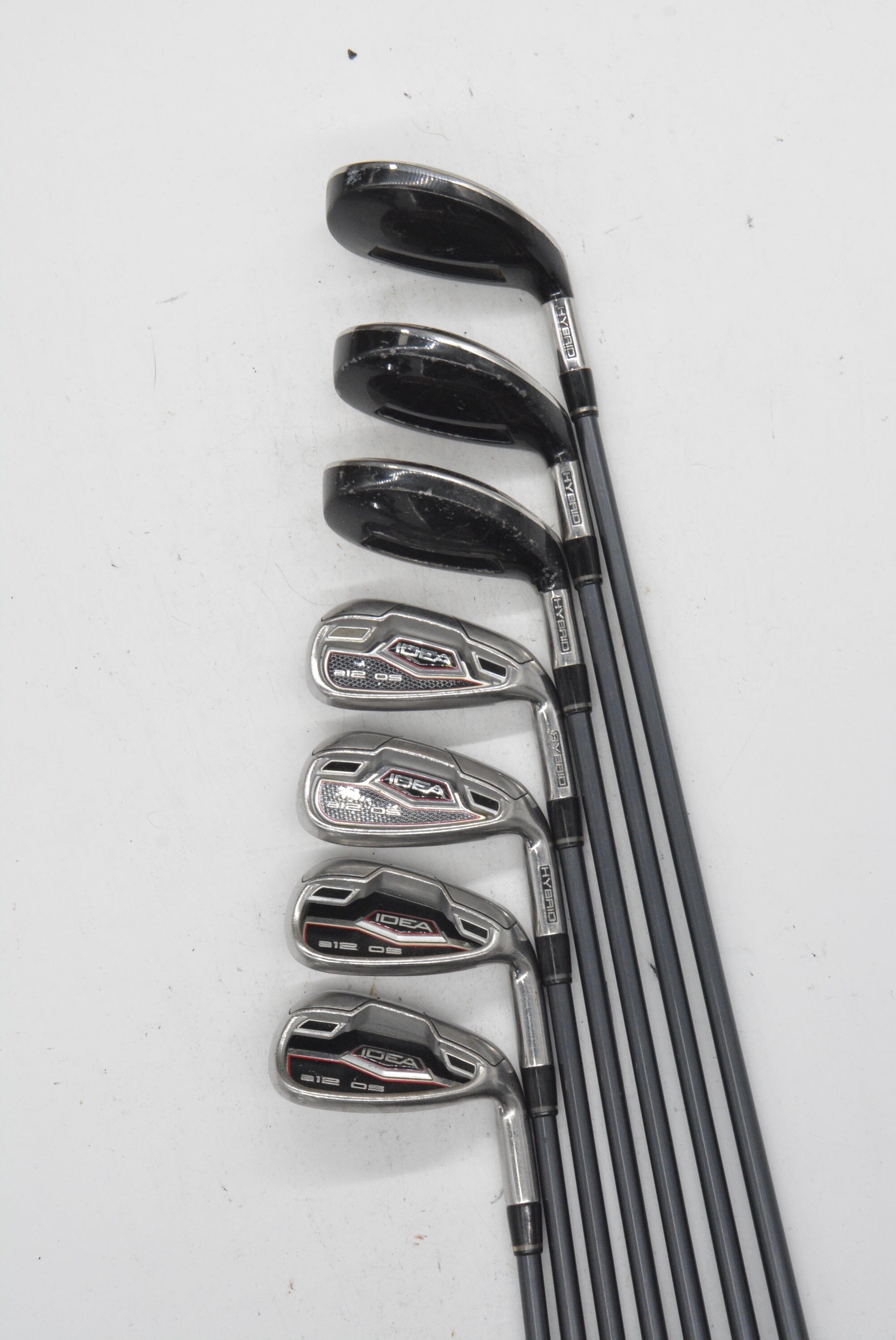 Adams Idea A12Os 4-PW Iron Set SR Flex +0.25" Golf Clubs GolfRoots 