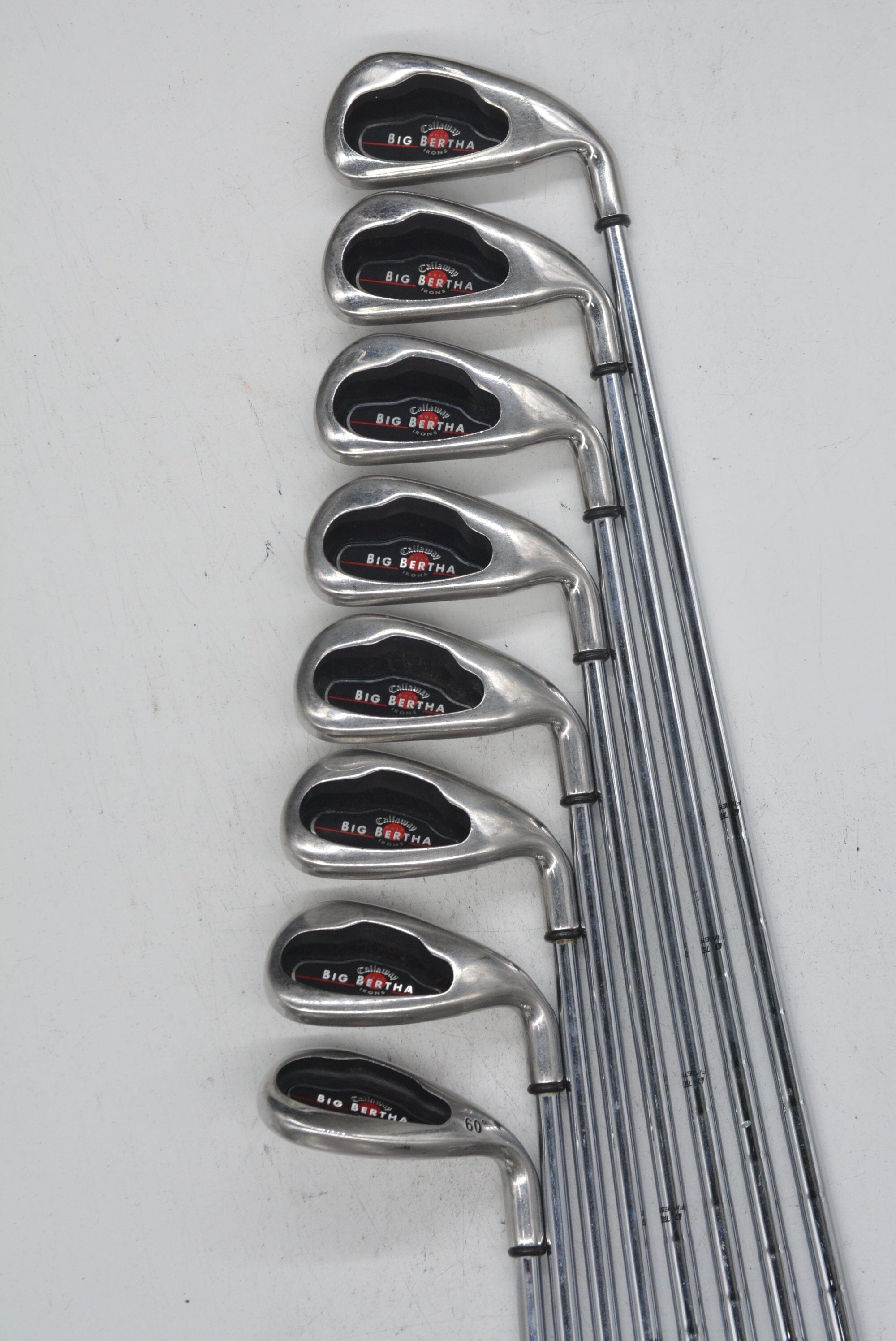 Callaway Big Bertha 2006 3-8, PW, LW Iron Set Uniflex Std Length Golf Clubs GolfRoots 