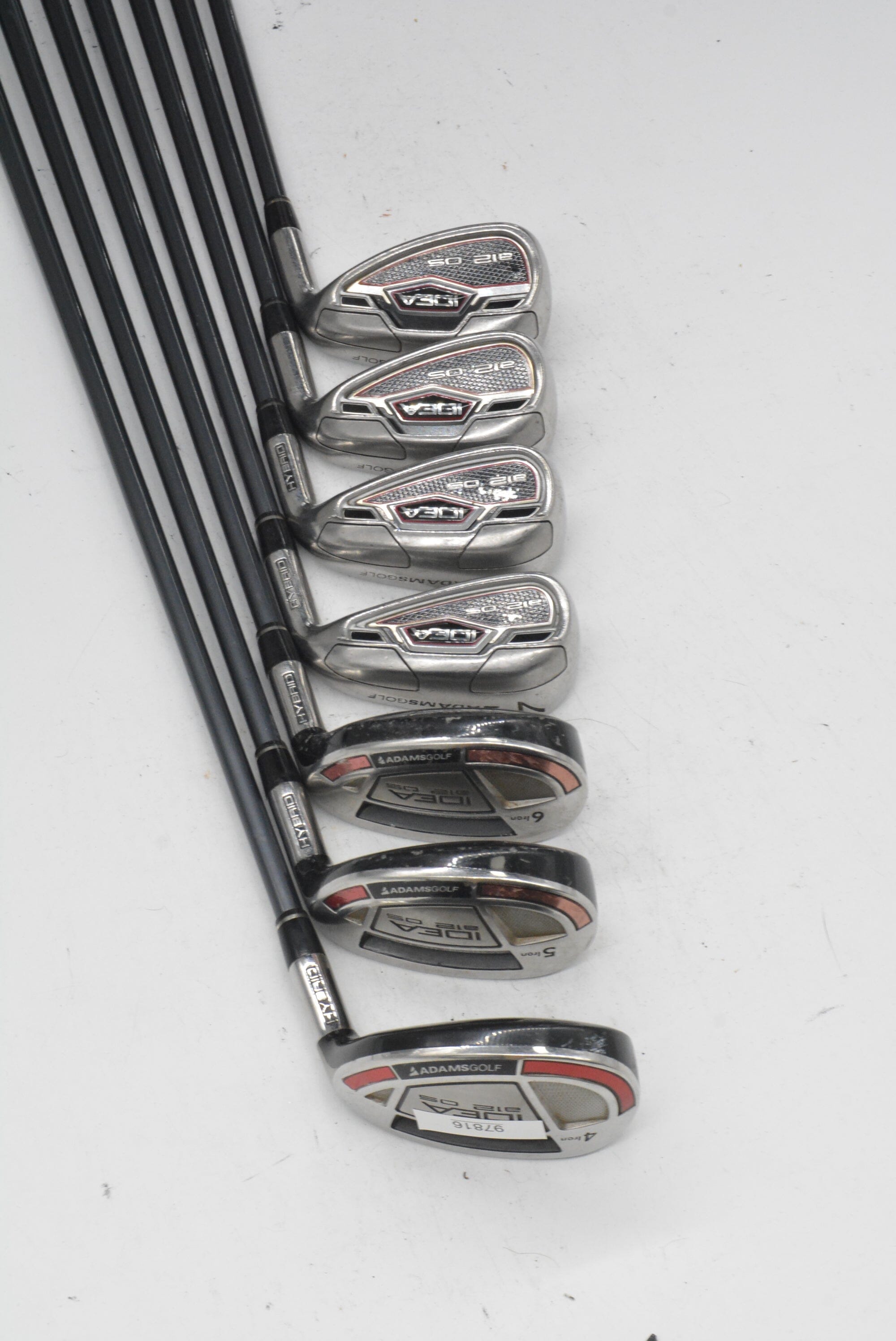 Adams Idea A12Os 4-PW Iron Set SR Flex +0.25" Golf Clubs GolfRoots 