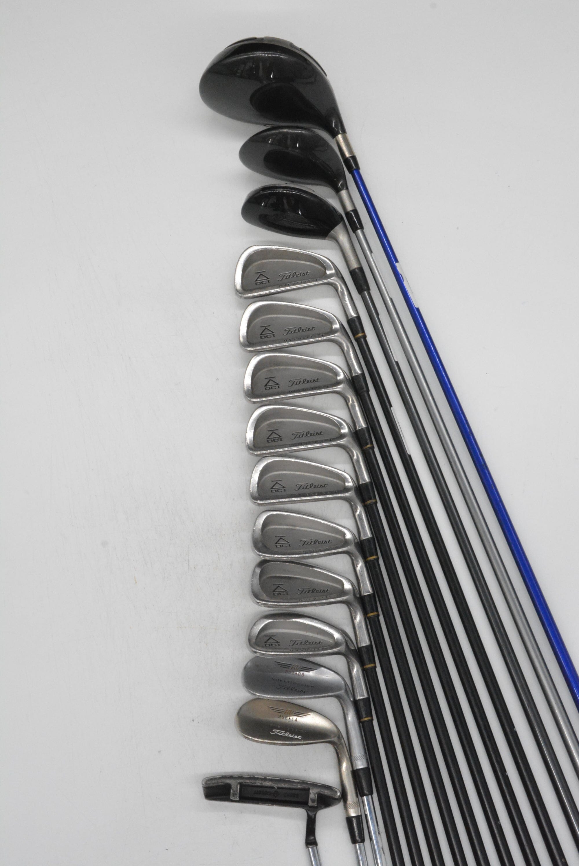 Titleist DCI Oversize + Mixed Full Set R Flex -0.5" Golf Clubs GolfRoots 