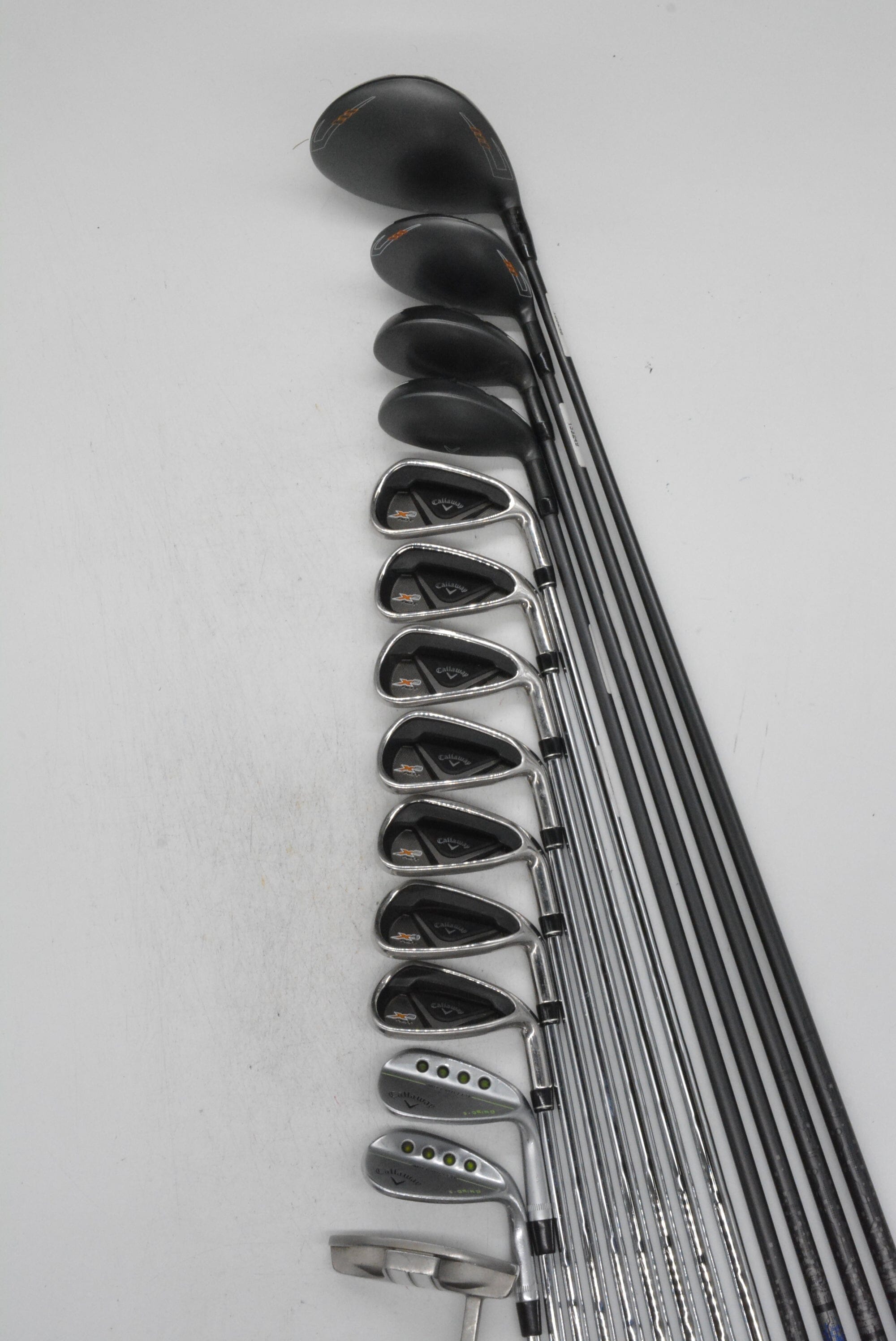 Callaway X2 Hot Mixed Full Set S Flex Std Length Golf Clubs GolfRoots 