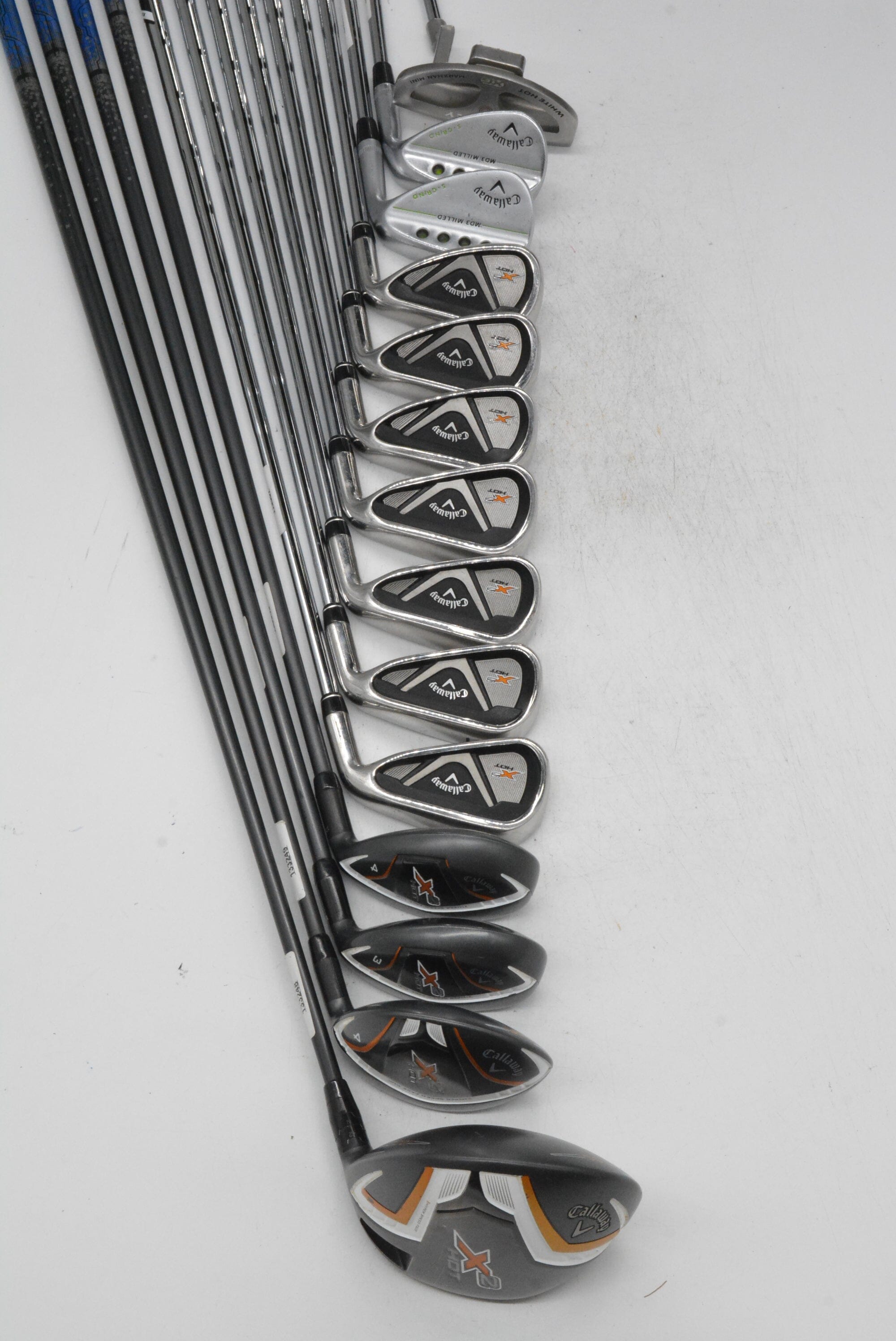 Callaway X2 Hot Mixed Full Set S Flex Std Length Golf Clubs GolfRoots 