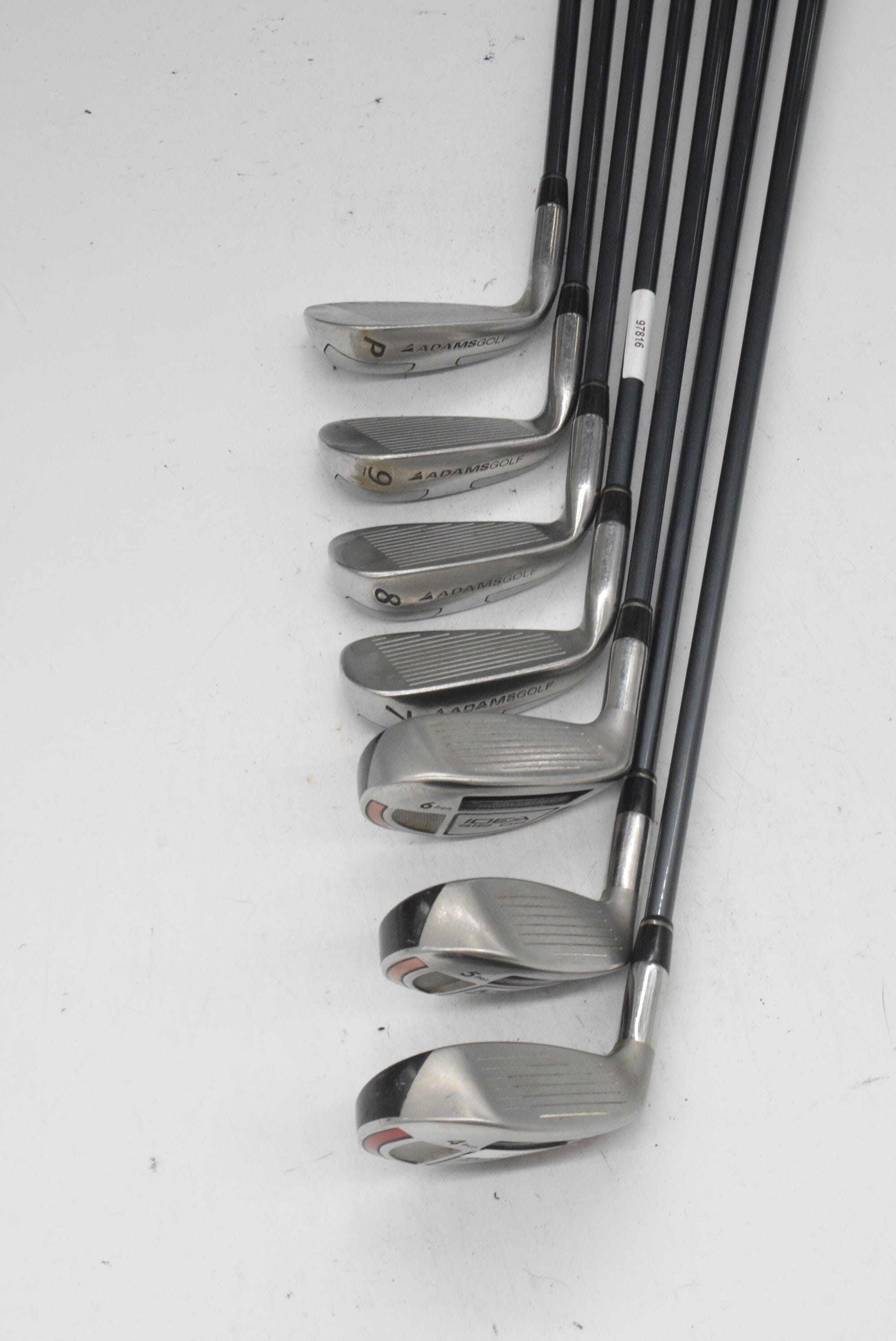 Adams Idea A12Os 4-PW Iron Set SR Flex +0.25" Golf Clubs GolfRoots 