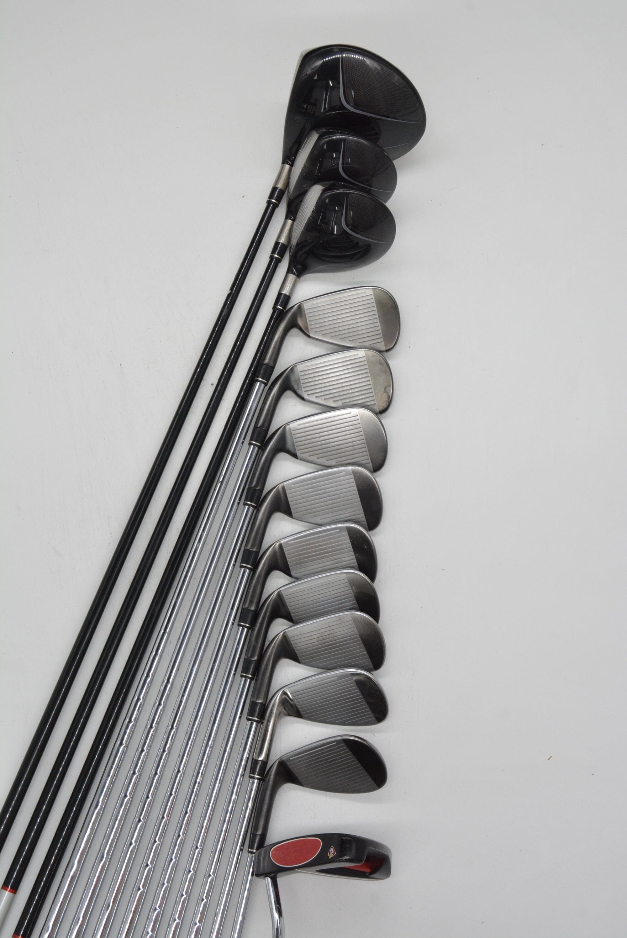 TaylorMade Burner 2.0 Mixed Full Set S Flex +0.5" Golf Clubs GolfRoots 