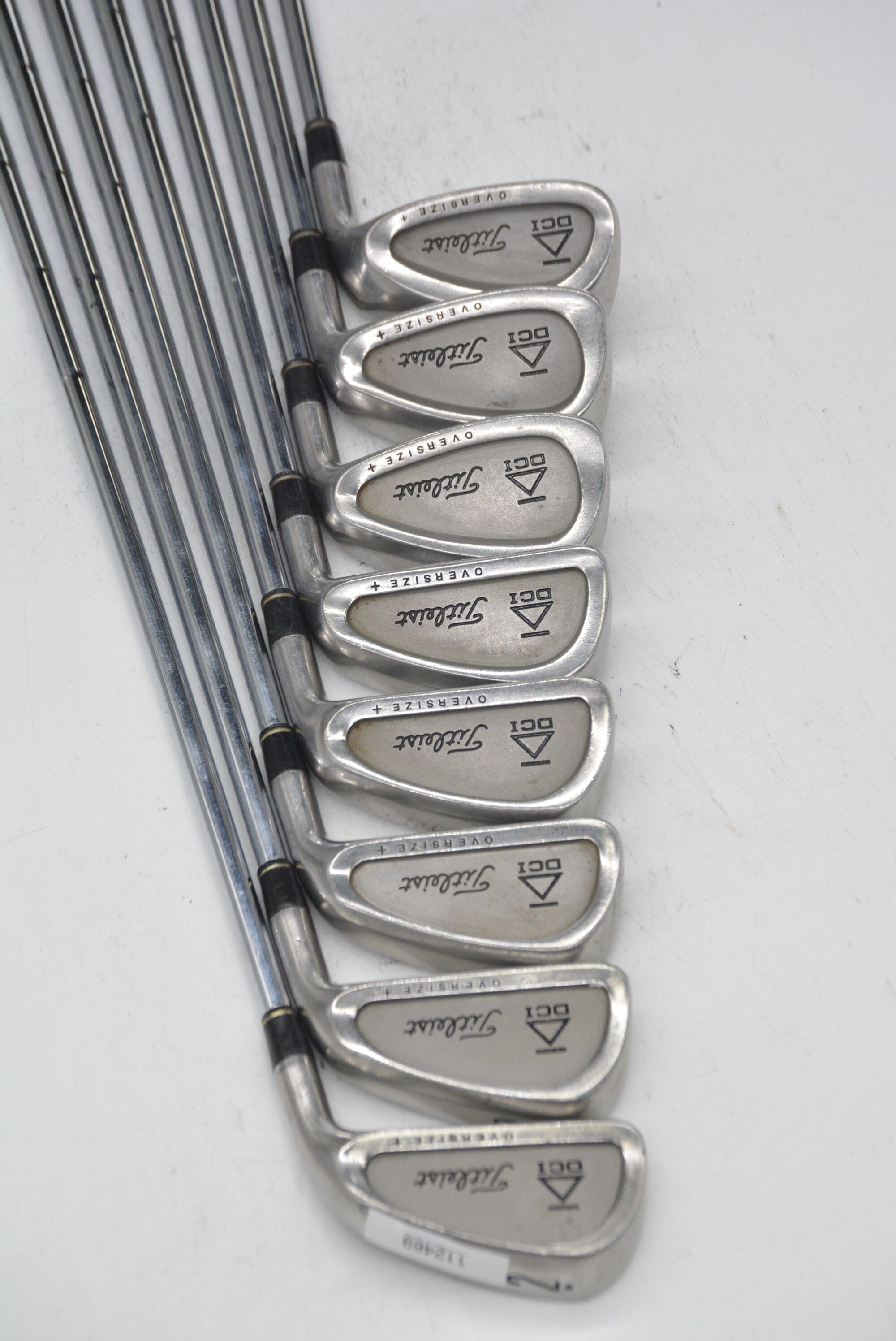 Titleist DCI Oversize 2-4, 6-PW Iron Set S Flex Std Length Golf Clubs GolfRoots 