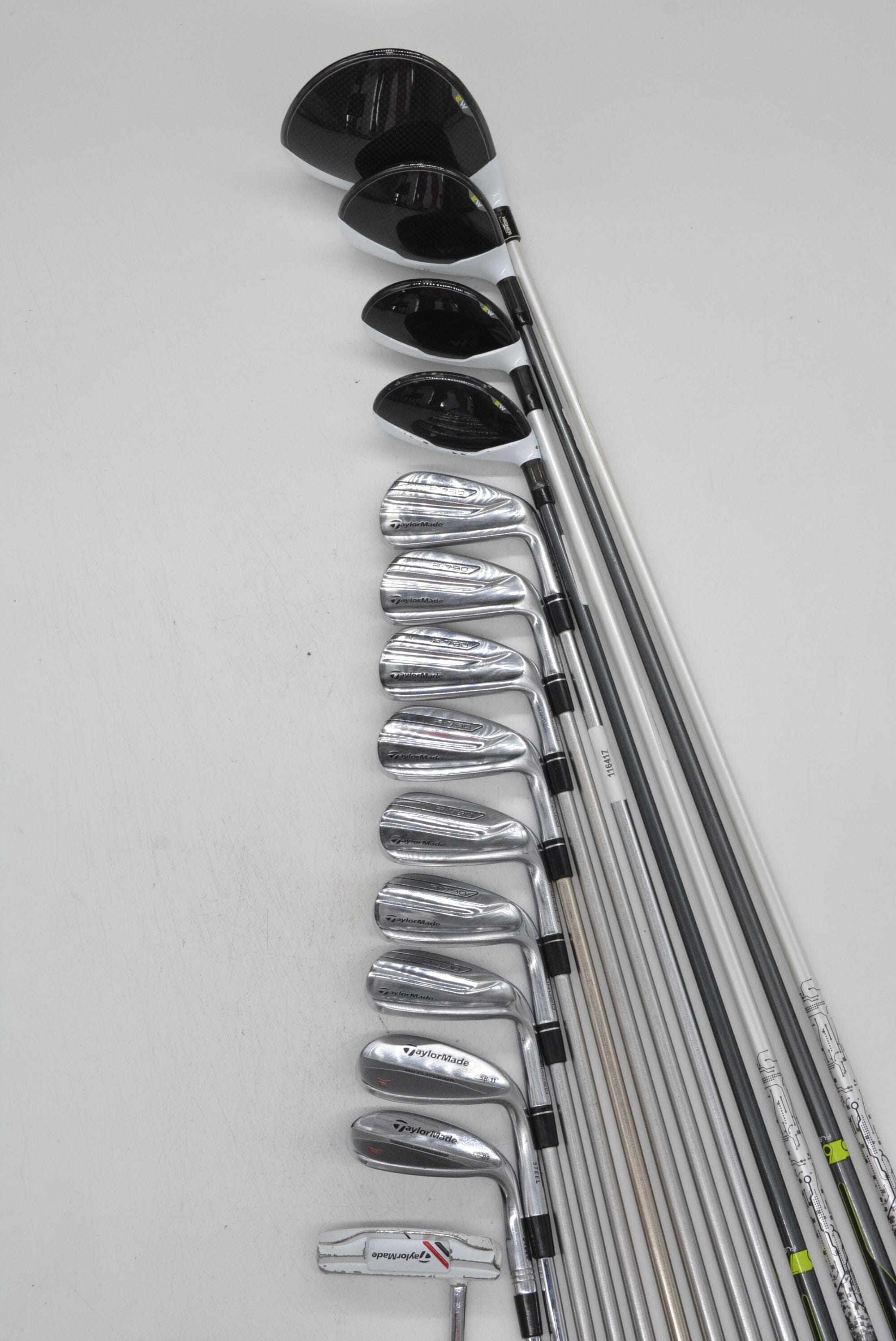 TaylorMade P790 Mixed Full Set S Flex -0.25" Golf Clubs GolfRoots 