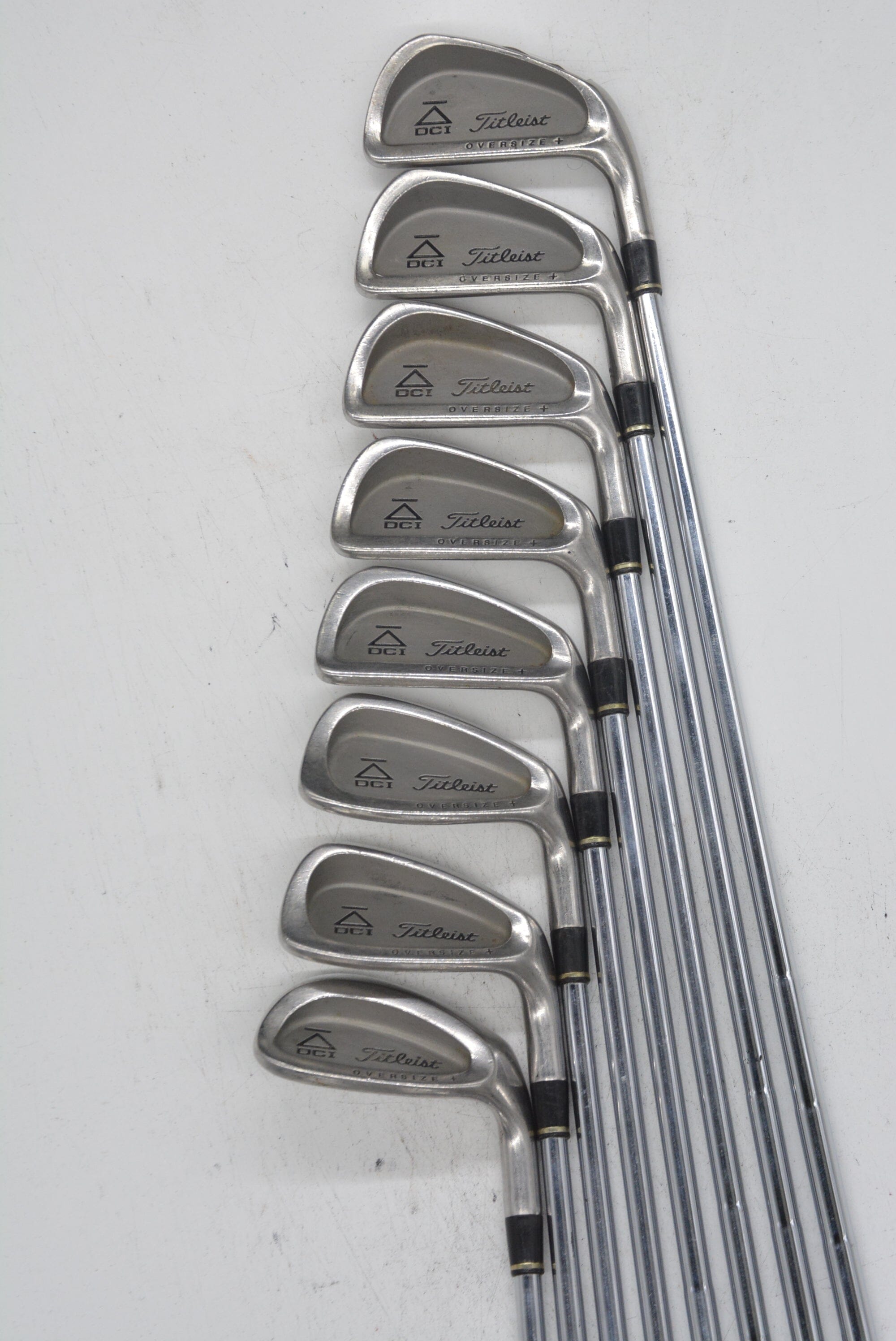 Titleist DCI Oversize 2-4, 6-PW Iron Set S Flex Std Length Golf Clubs GolfRoots 