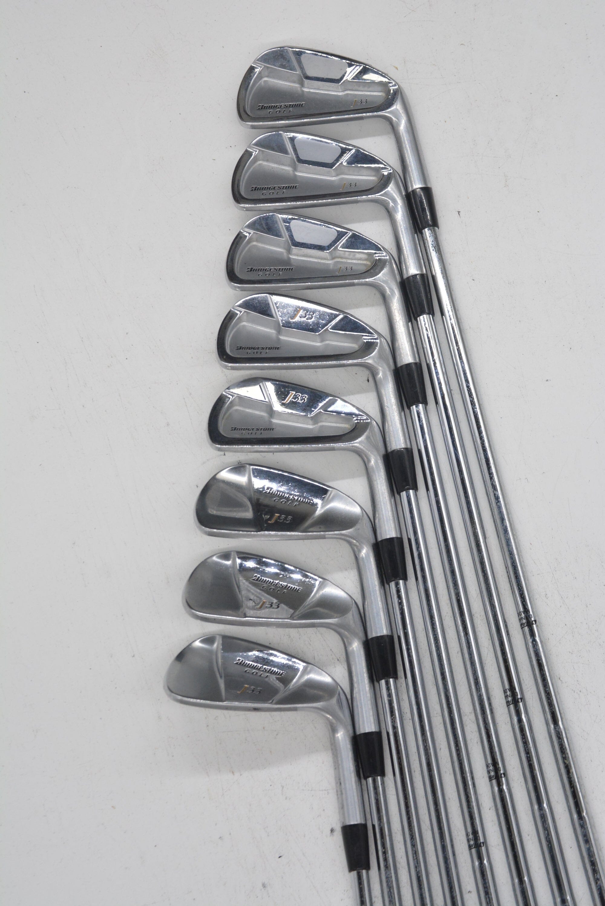 Bridgestone J33 Forged 3-PW Iron Set S Flex Std Length Golf Clubs GolfRoots 