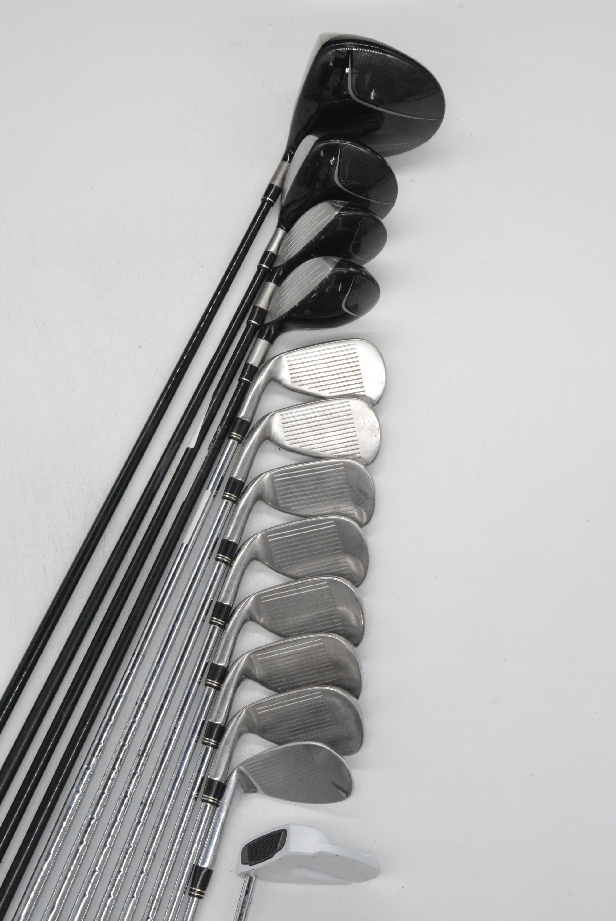 TaylorMade Burner Plus Mixed Full Set S Flex +0.5" Golf Clubs GolfRoots 