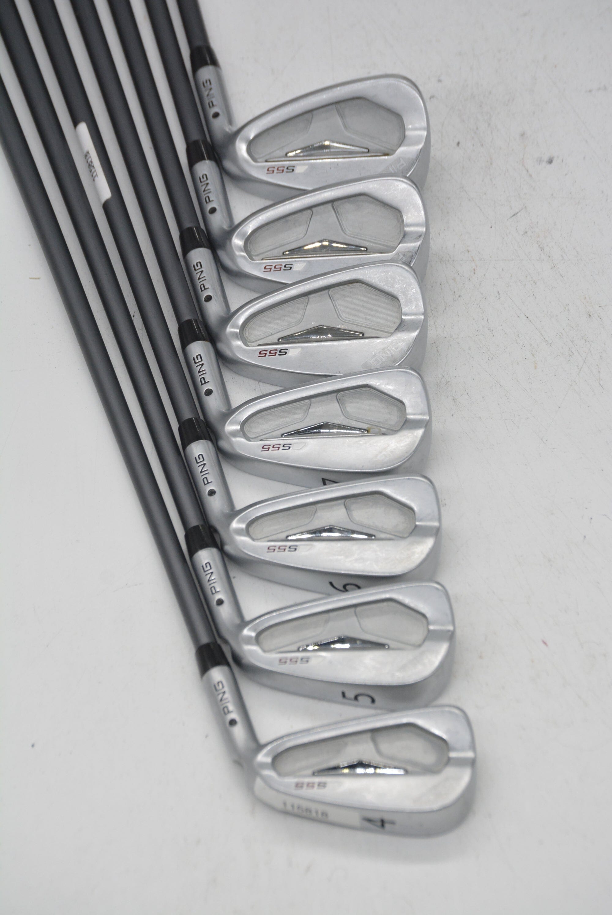 Ping S55 4-PW Iron Set S Flex -0.25" Golf Clubs GolfRoots 