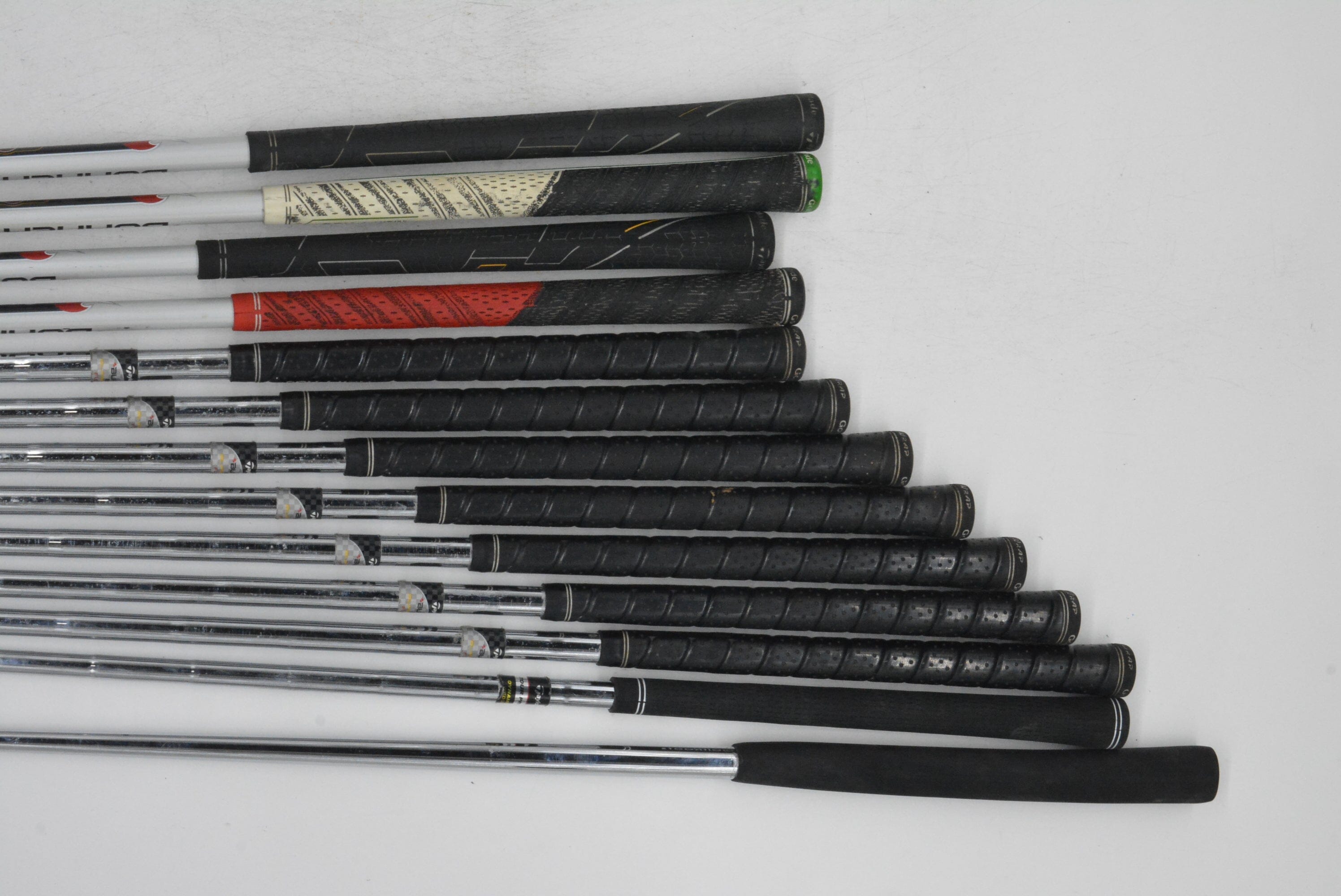 TaylorMade Burner Plus Mixed Full Set S Flex +0.5" Golf Clubs GolfRoots 