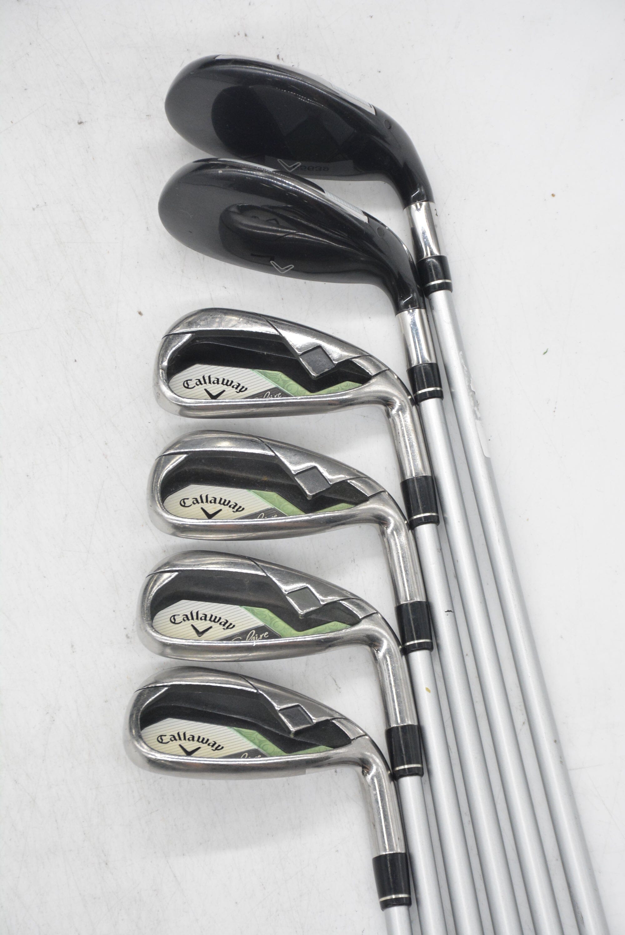 Women's Callaway Solaire 5H-PW Iron Set W Flex -0.5" Golf Clubs GolfRoots 