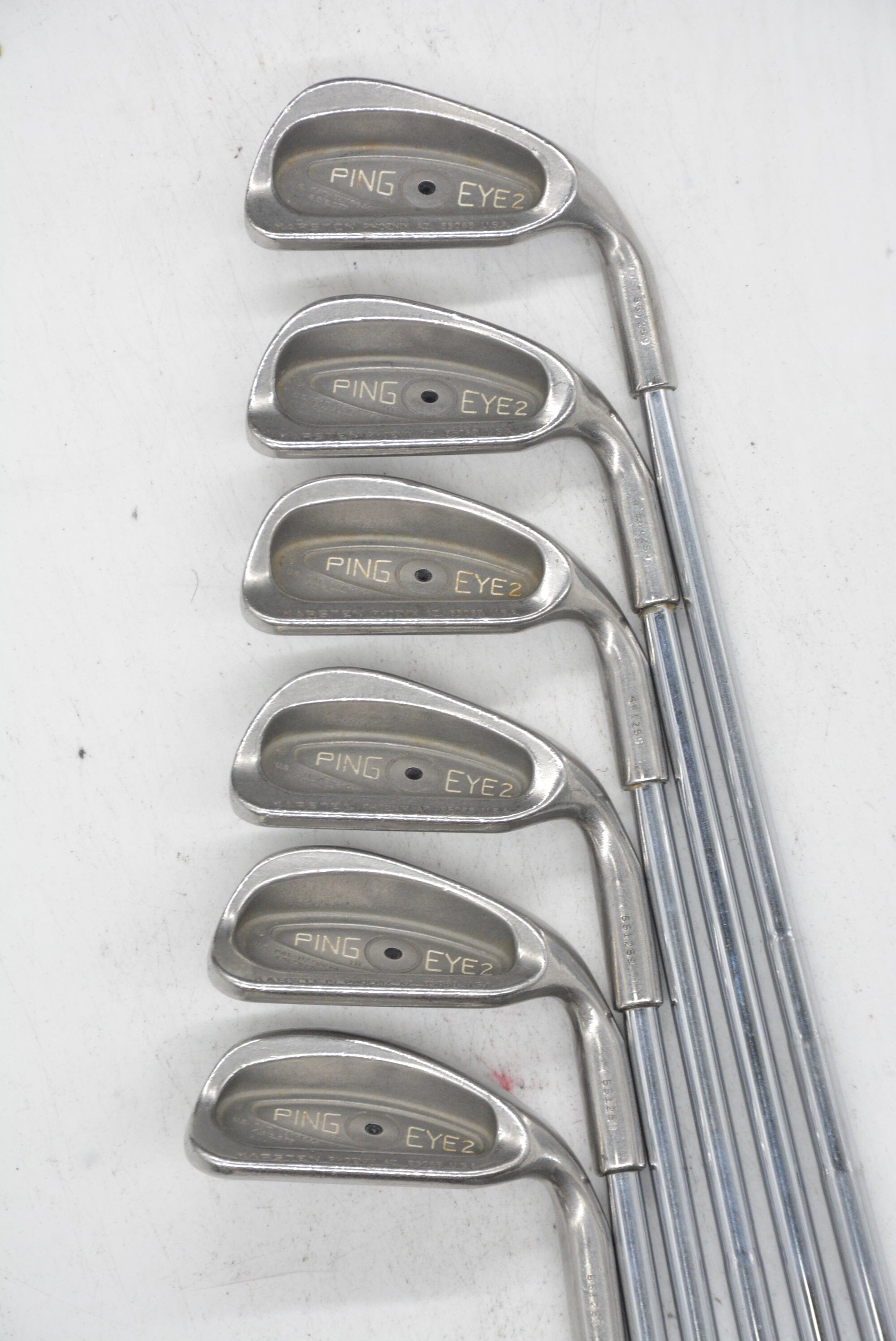 Ping Eye 2 5-PW Iron Set R Flex 36.75" Golf Clubs GolfRoots 