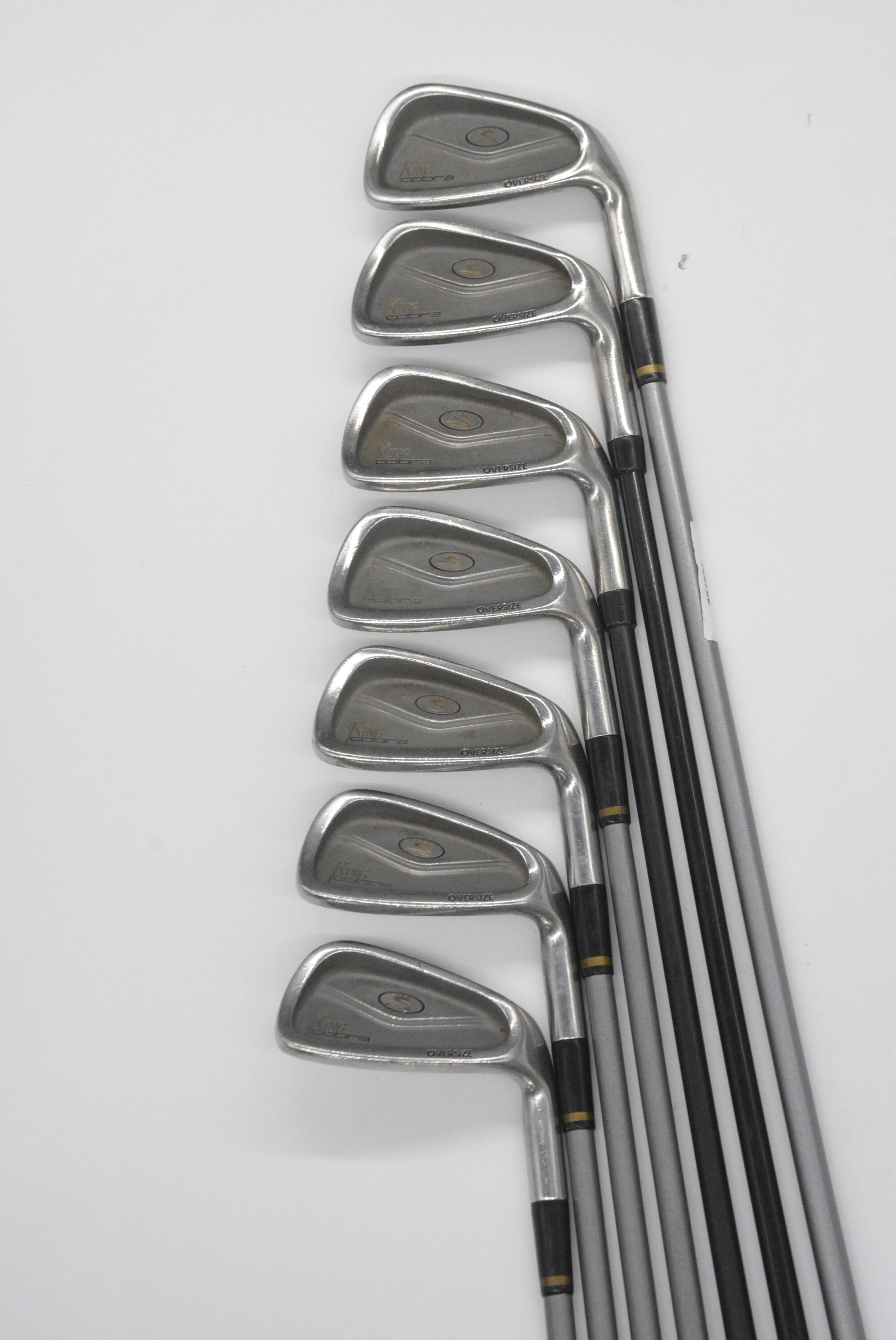 Cobra King Cobra Oversize 4-PW Iron Set S Flex -0.25" Golf Clubs GolfRoots 