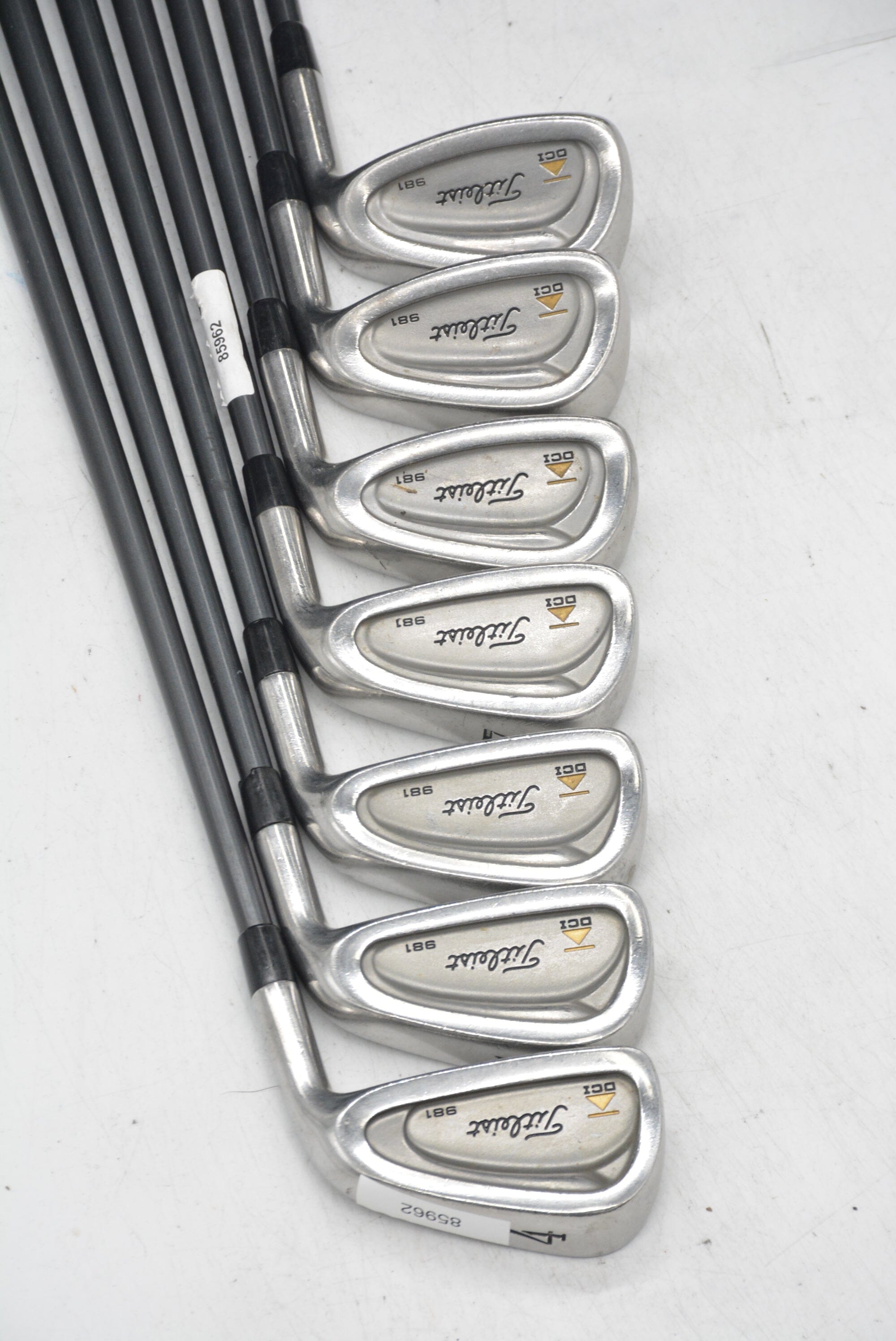 Outlet Titleist DCI 4 Pc Iron Set In Stiff Flex