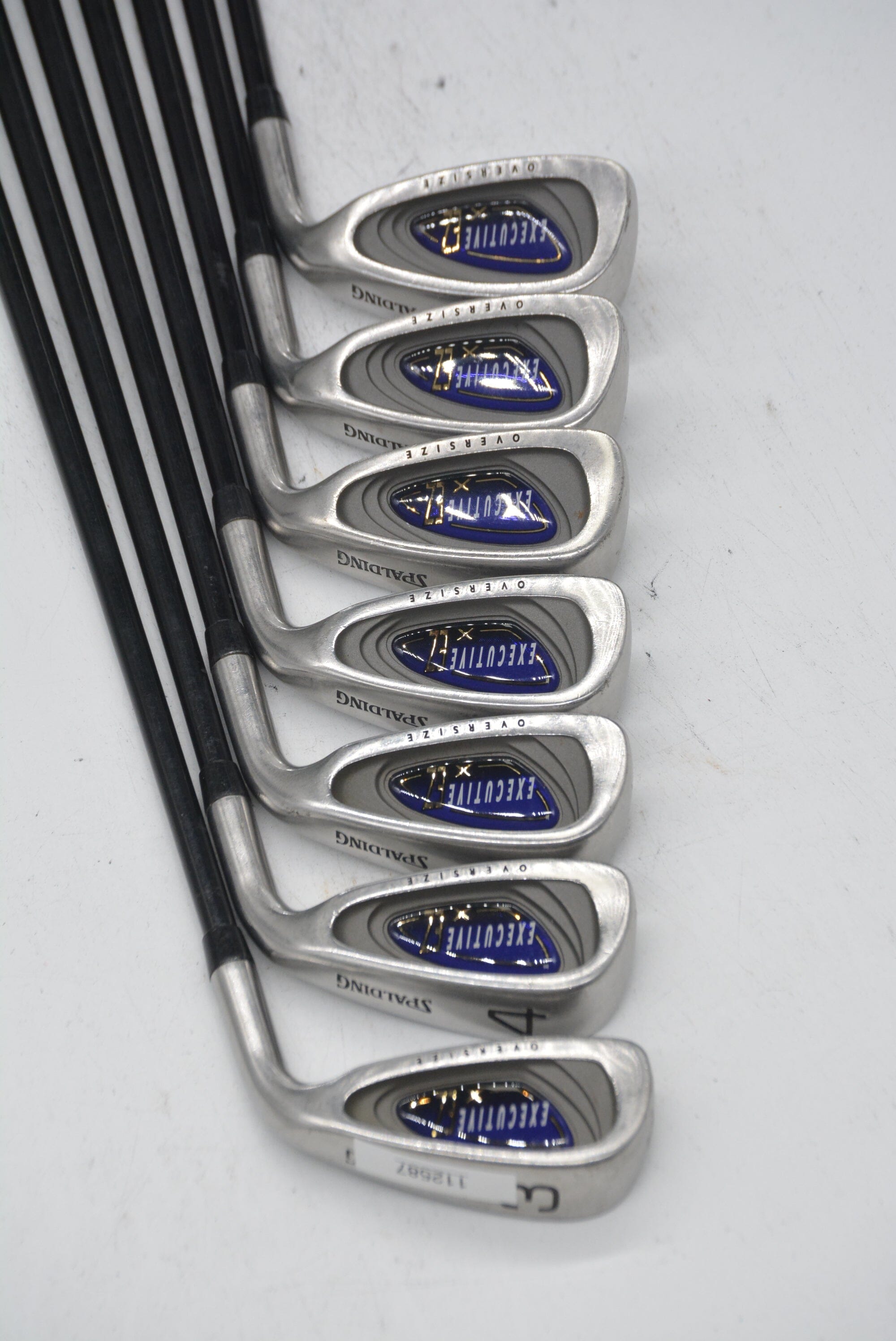 Spaulding Executive EZ 3-9 Iron Set S Flex -0.25" Golf Clubs GolfRoots 