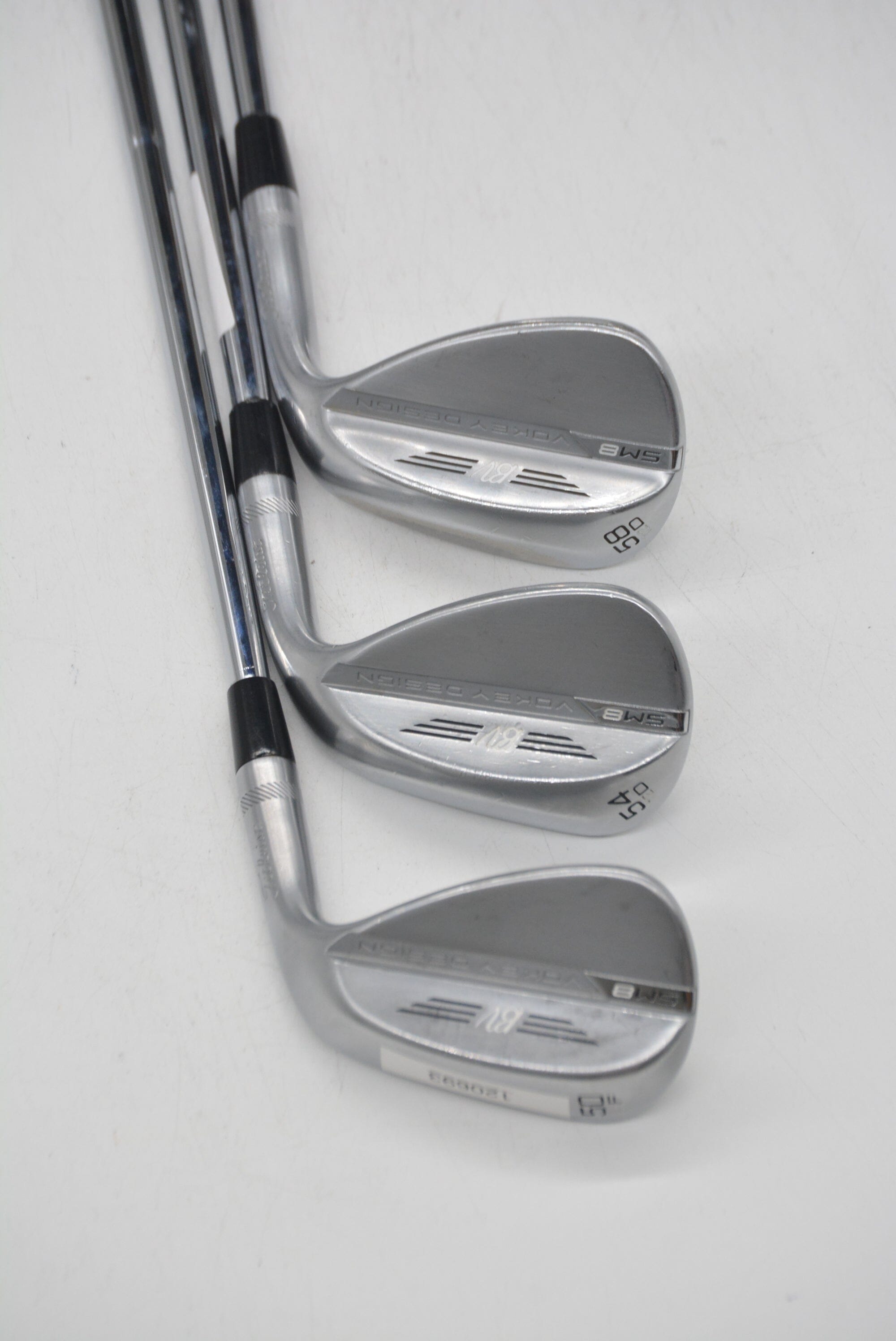 Titleist Vokey SM8 Tour Chrome 50, 54, 58 Degree Wedge Set Wedge Flex Golf Clubs GolfRoots 