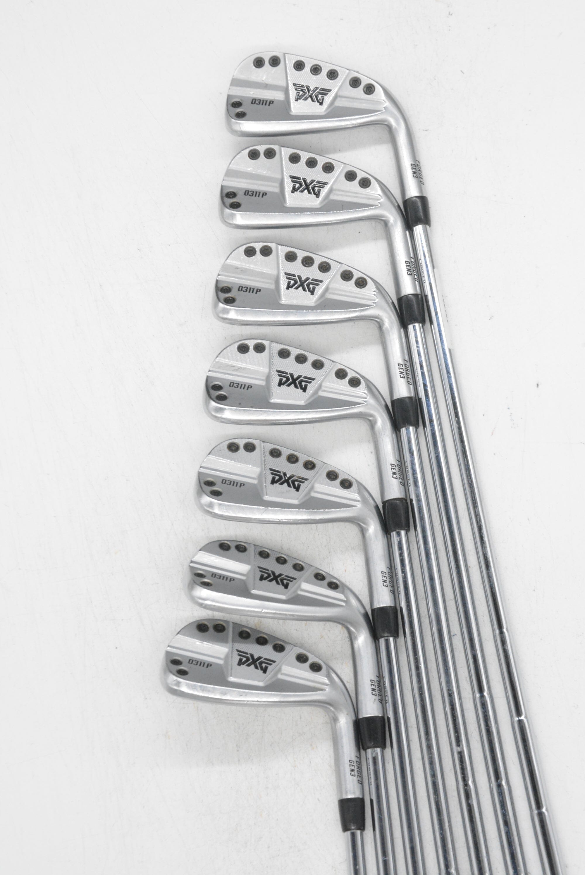PXG 0311P Gen 3 5-GW Iron Set S Flex -0.5" Golf Clubs GolfRoots 