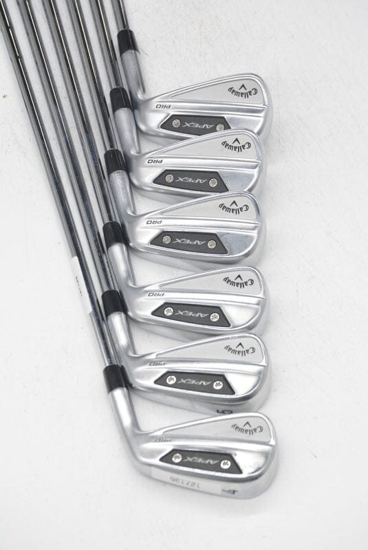 Callaway Apex Pro 24 4-6, 8-PW Iron Set R Flex +0.5" Golf Clubs GolfRoots 