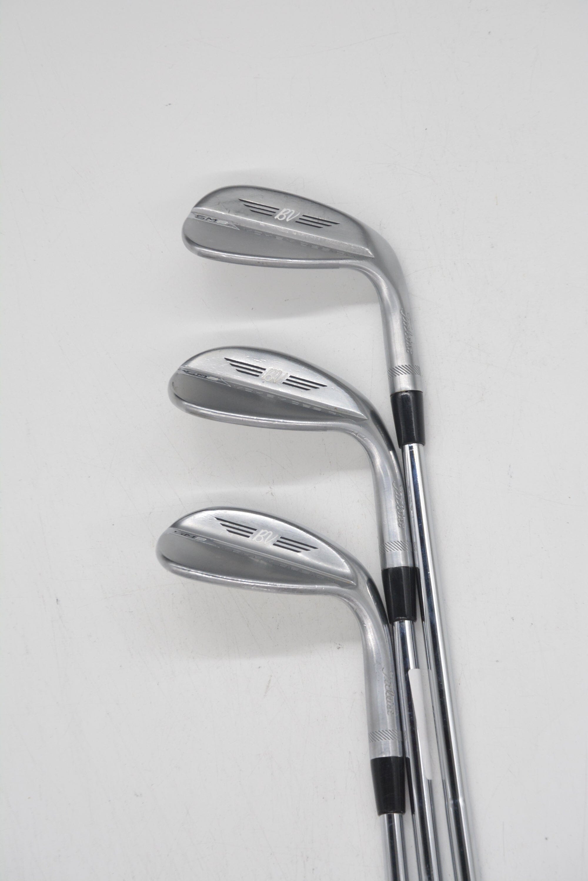 Titleist Vokey SM8 Tour Chrome 50, 54, 58 Degree Wedge Set Wedge Flex Golf Clubs GolfRoots 