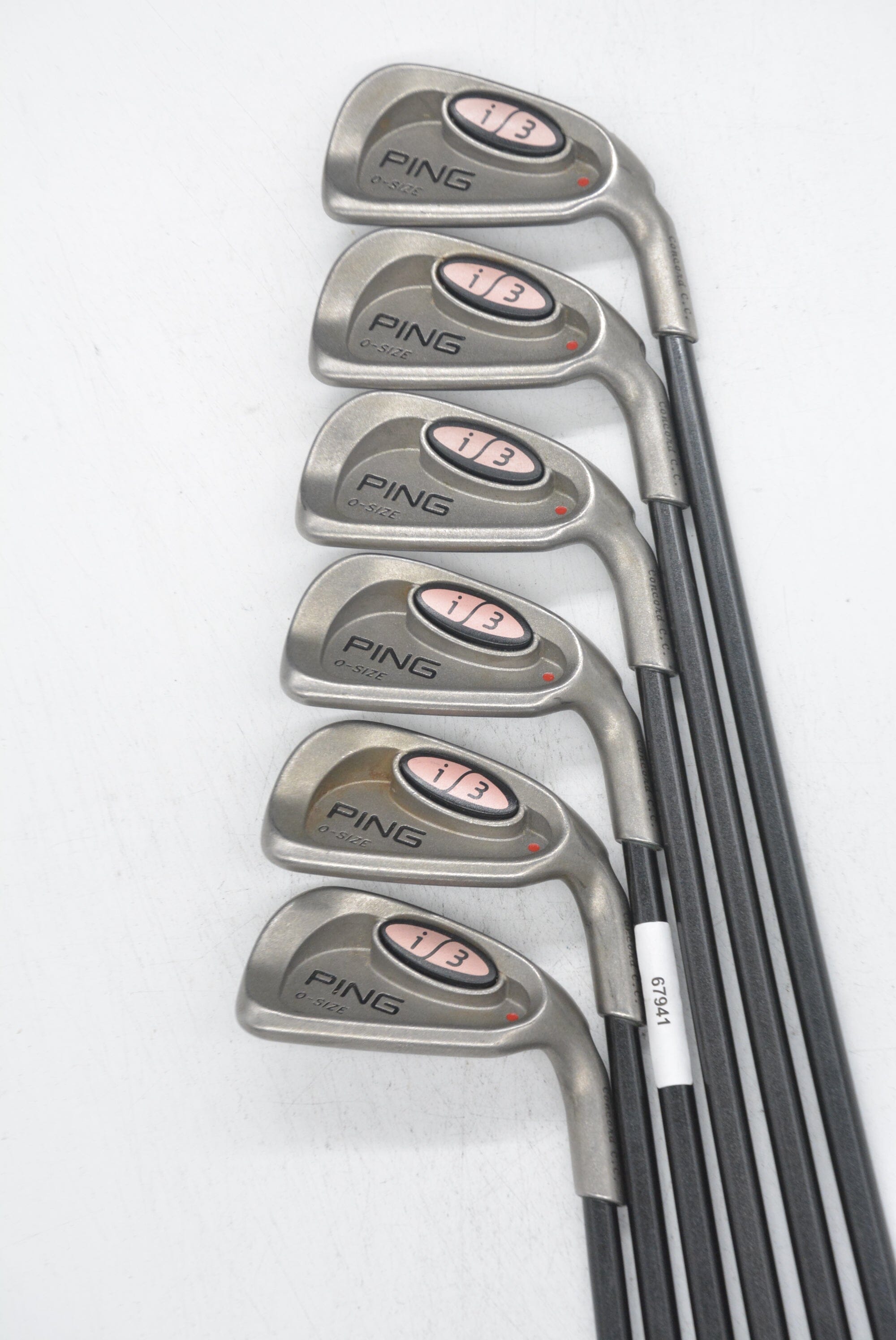 Women's Ping I3 O-Size 4-9 Iron Set W Flex -0.25" Golf Clubs GolfRoots 