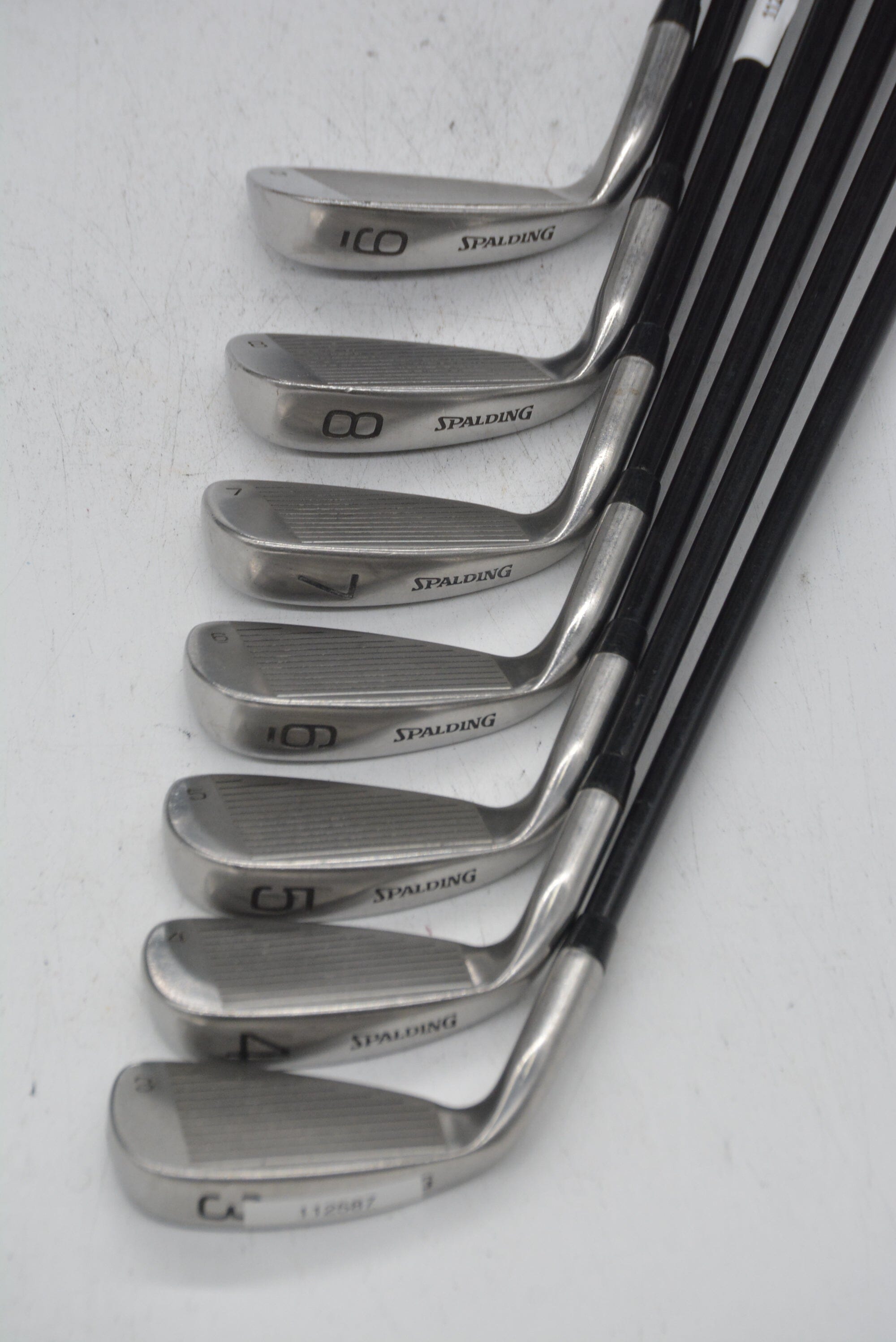 Spaulding Executive EZ 3-9 Iron Set S Flex -0.25" Golf Clubs GolfRoots 