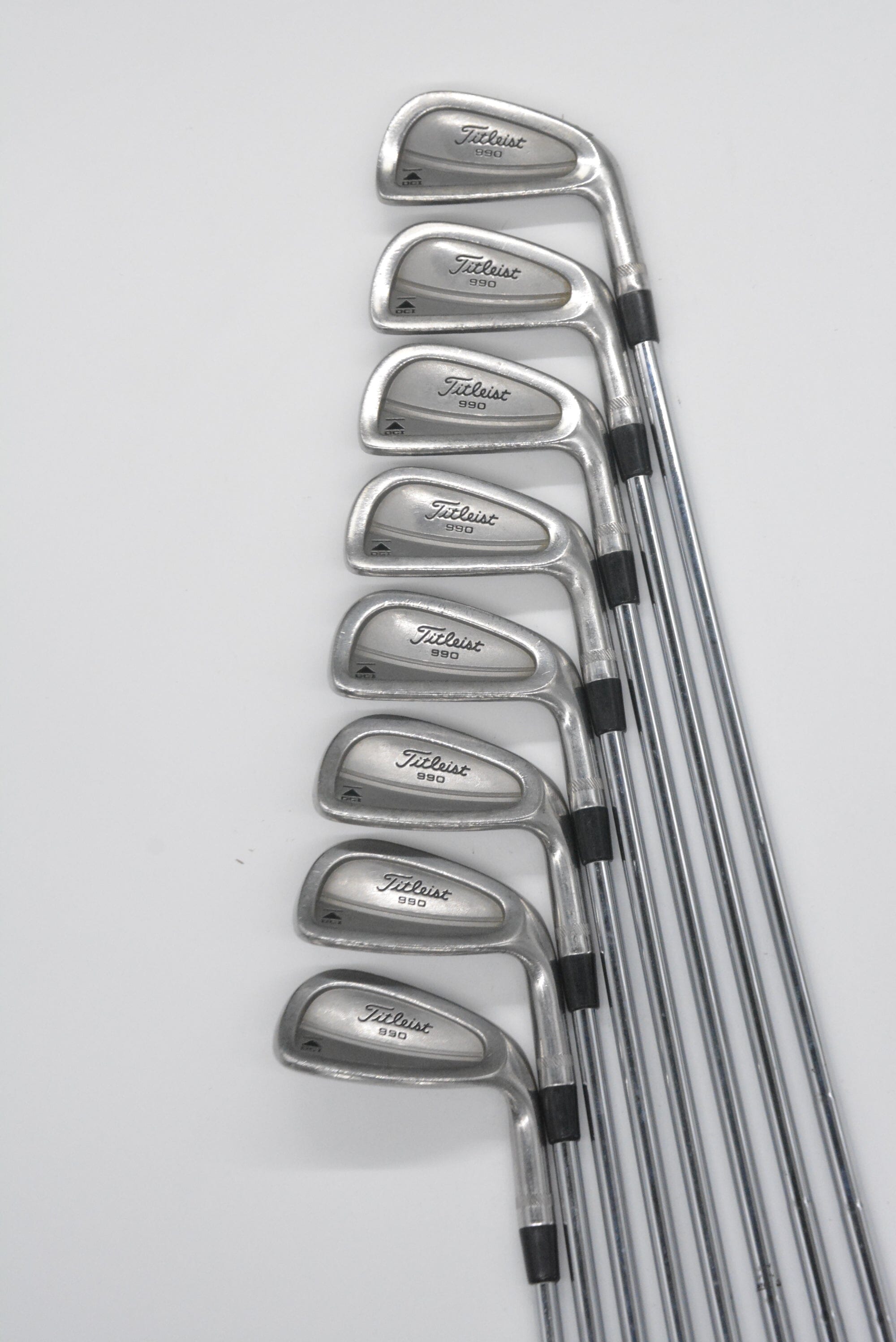 Titleist DCI 990 3-PW Iron Set R Flex -0.25" Golf Clubs GolfRoots 
