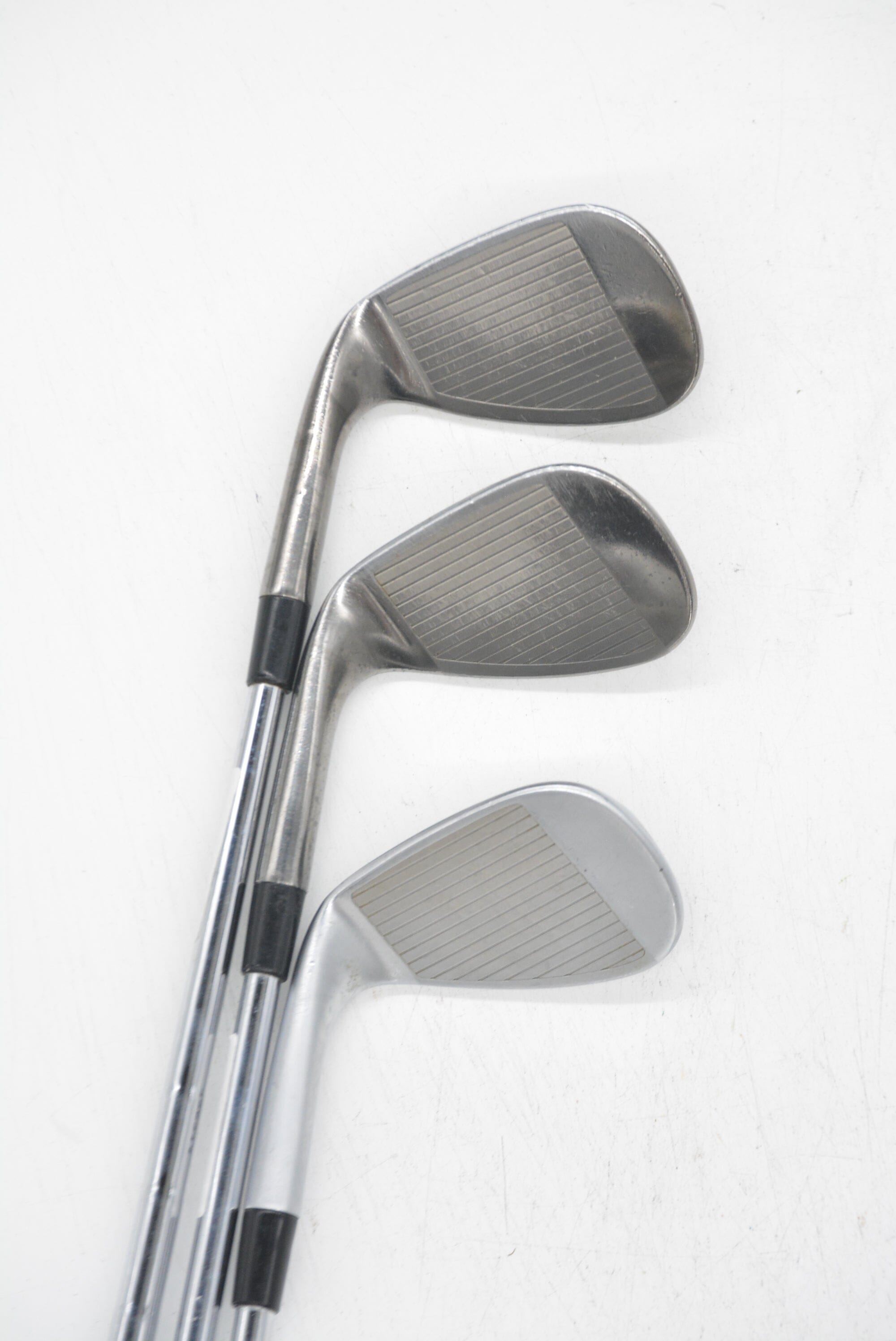 TaylorMade Tour Preferred EF Satin Chrome 50, 54, 58 Degree Wedge Set Wedge Flex Golf Clubs GolfRoots 