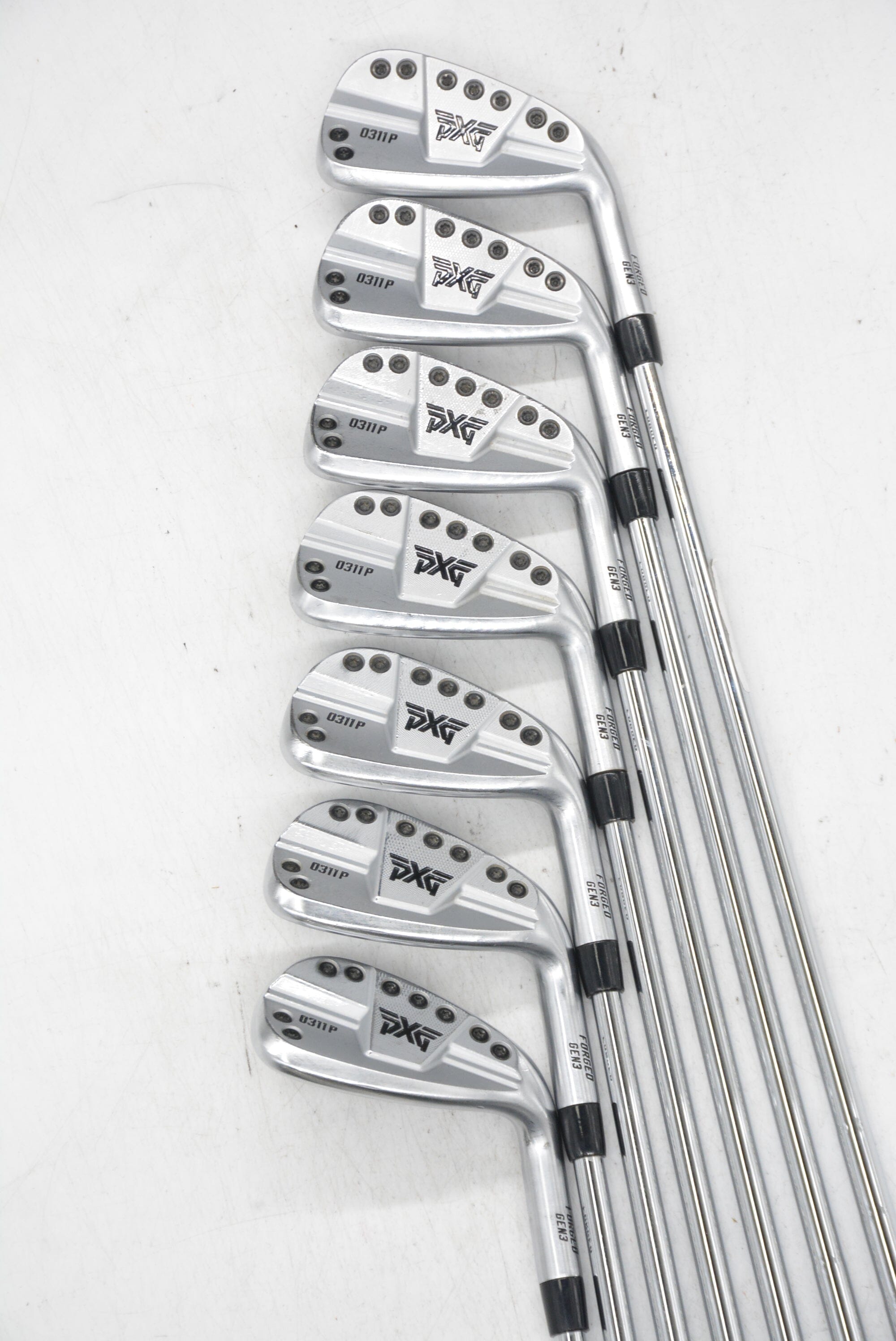 PXG 0311P Gen 3 5-GW Iron Set R Flex -0.25" Golf Clubs GolfRoots 