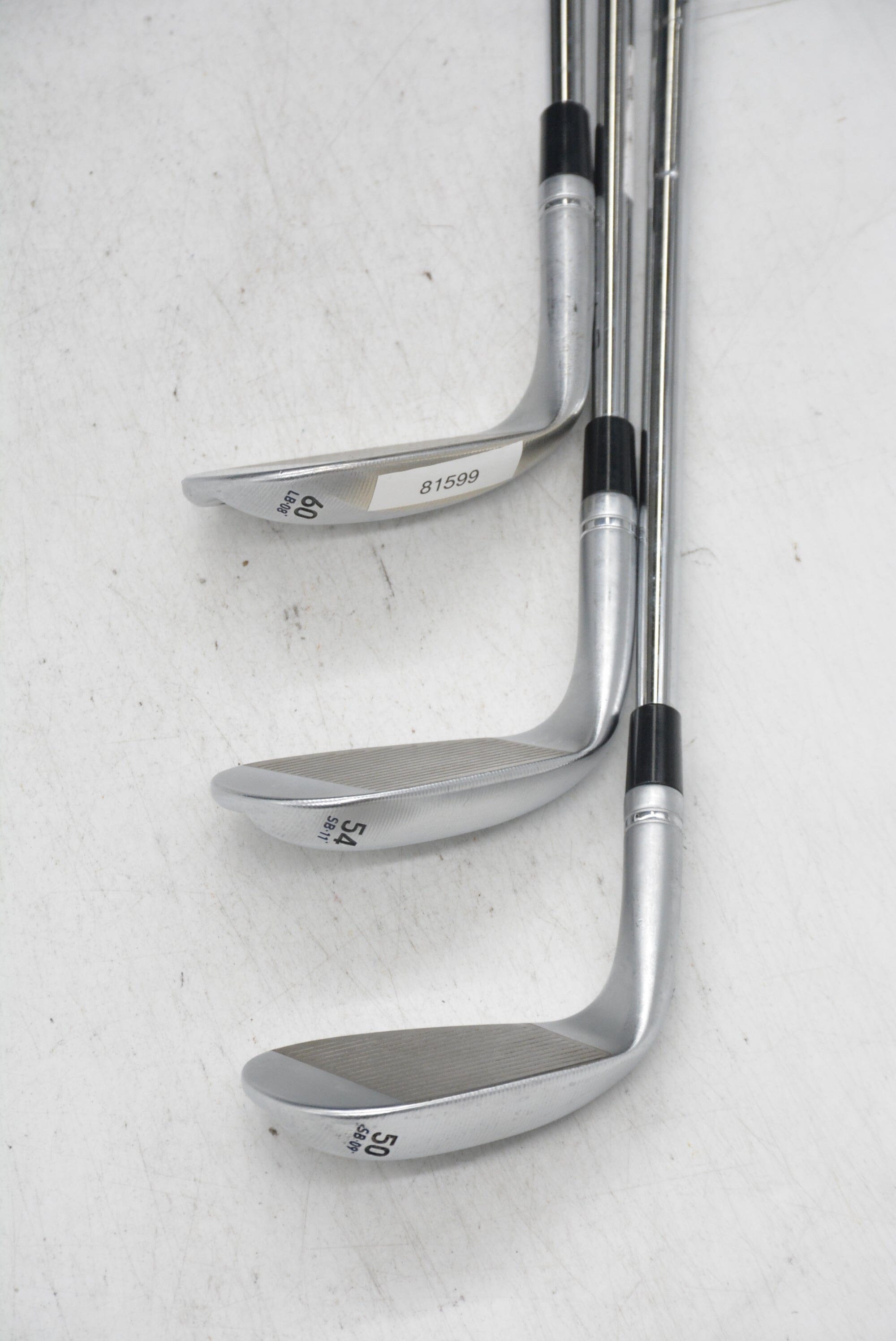 TaylorMade MG3 Chrome 50, 54, 60 Degree Wedge Set S Flex