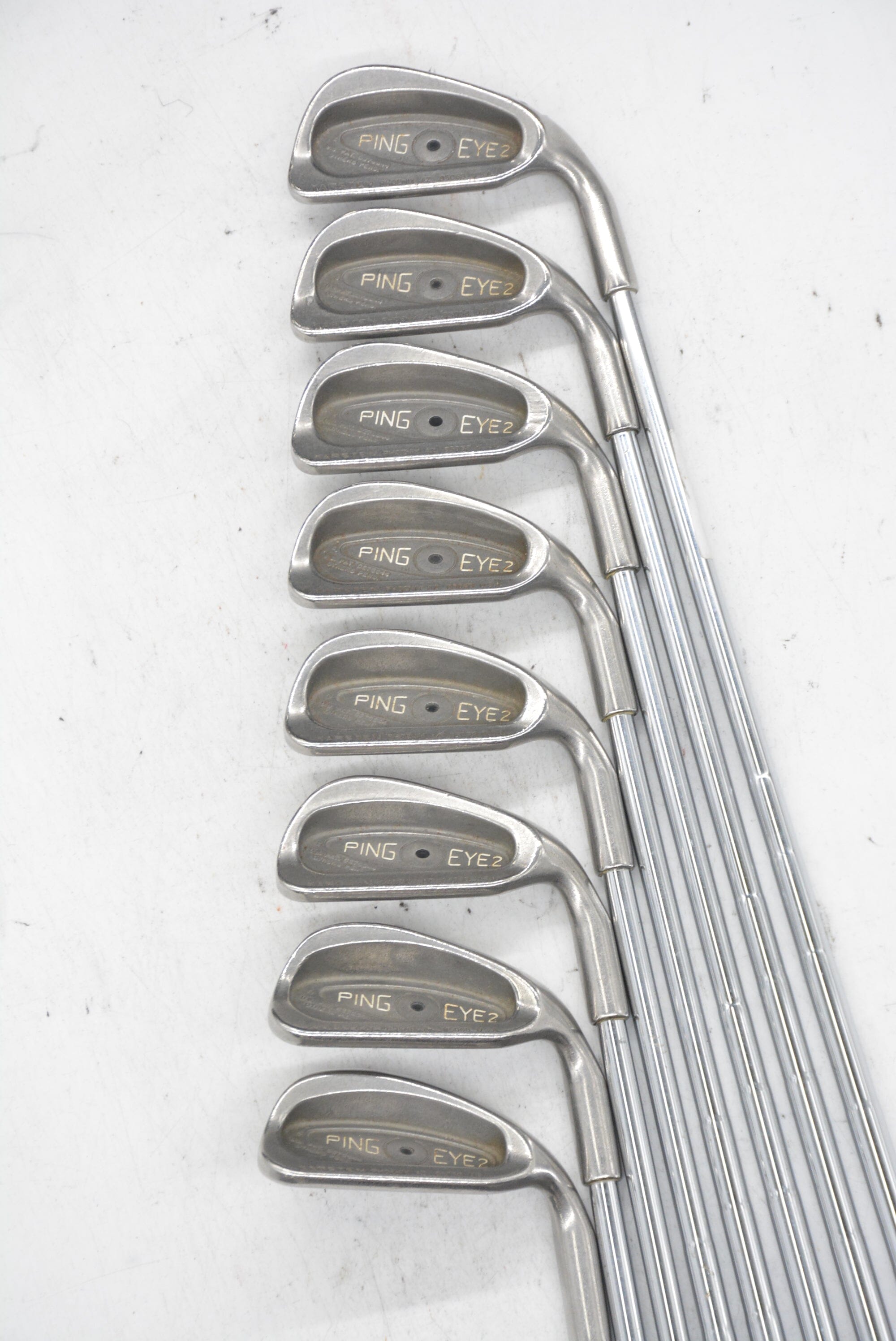 Ping Eye 2 3-PW Iron Set R Flex -0.25" Golf Clubs GolfRoots 