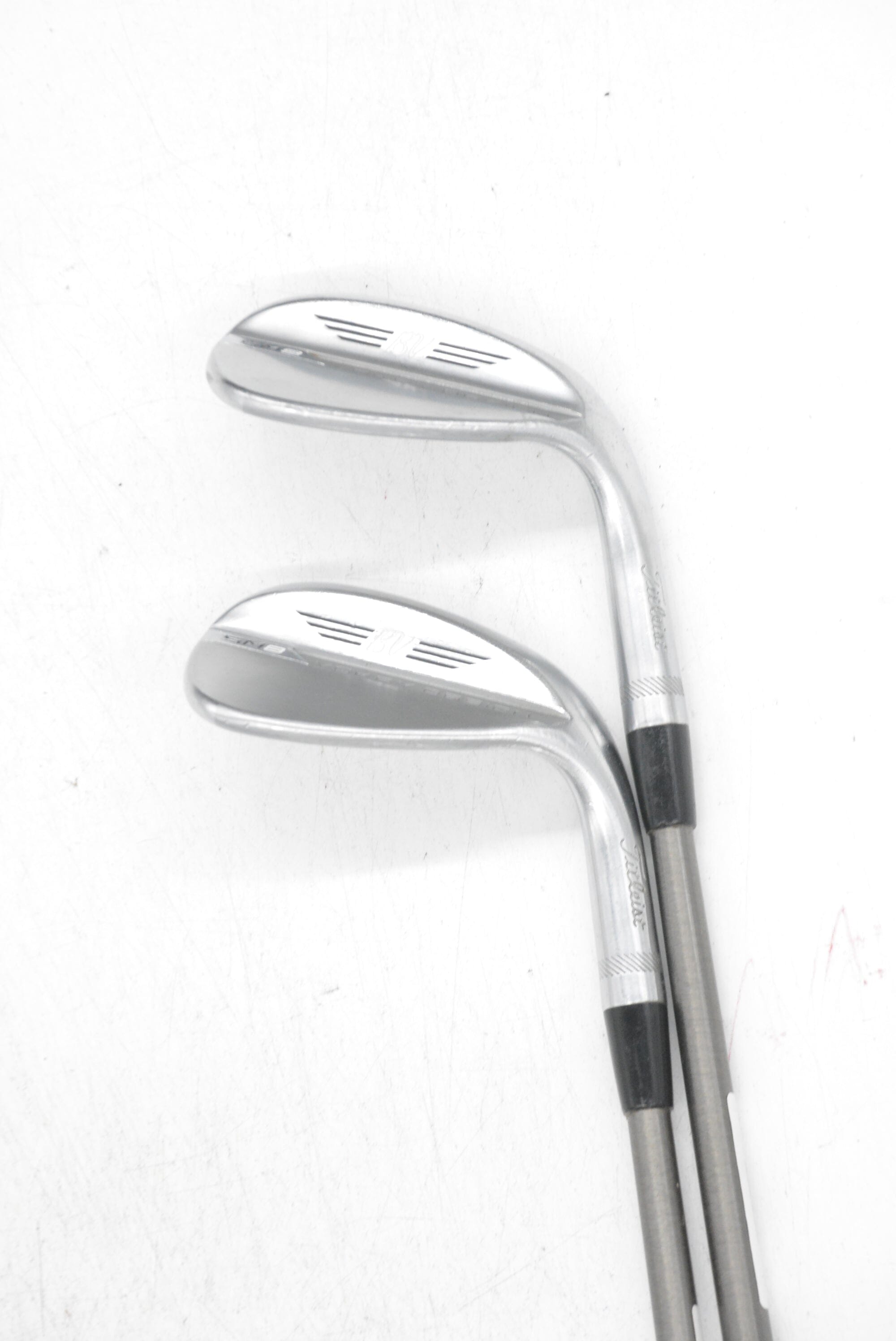 Titleist Vokey SM8 Brushed Steel 54 & 58 Degree Wedge Set S Flex Golf Clubs GolfRoots 