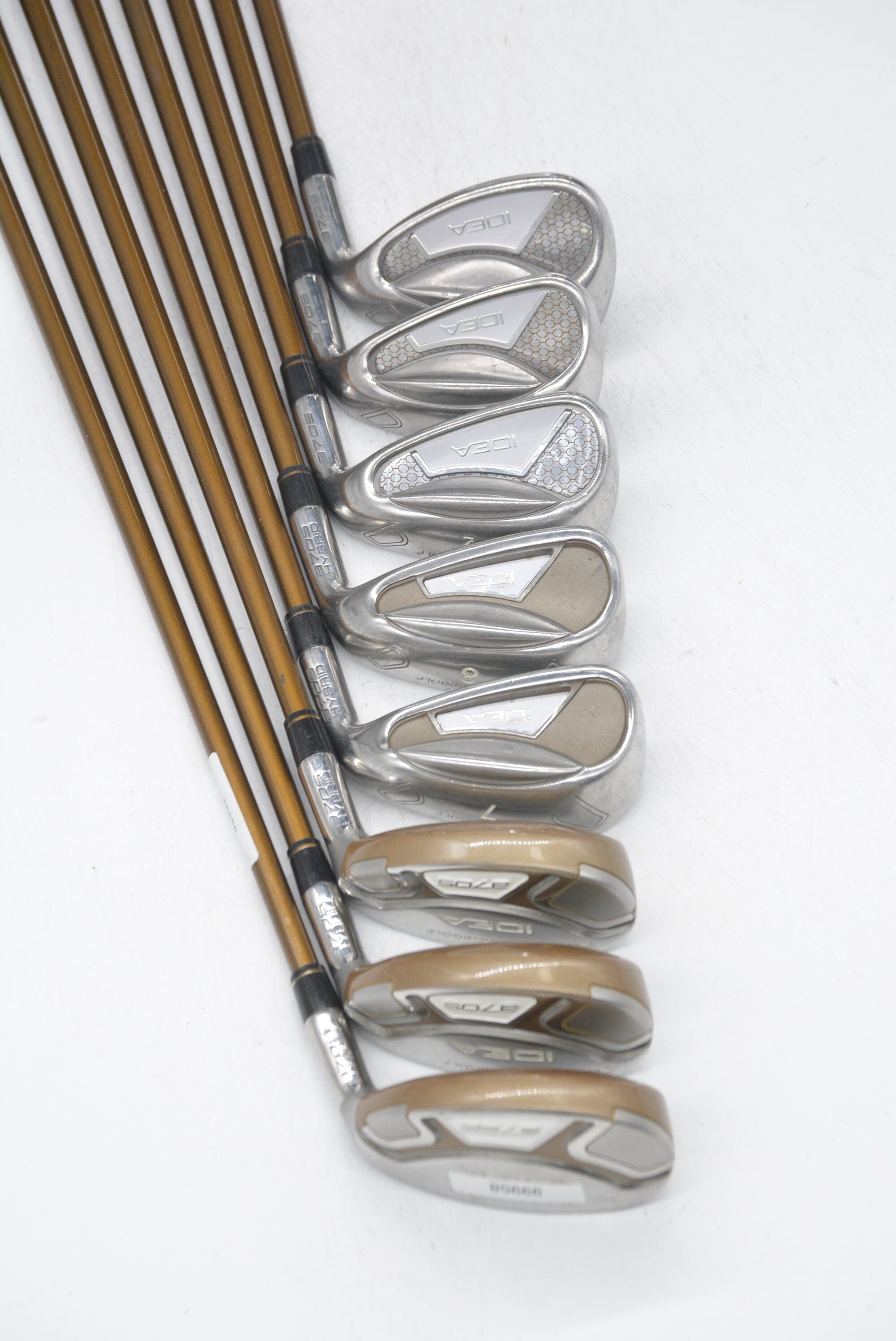 Women's Adams Idea A7Os Hybrid 4H-6H, 7-9, GW-SW Iron Set W Flex Std Length Golf Clubs GolfRoots 