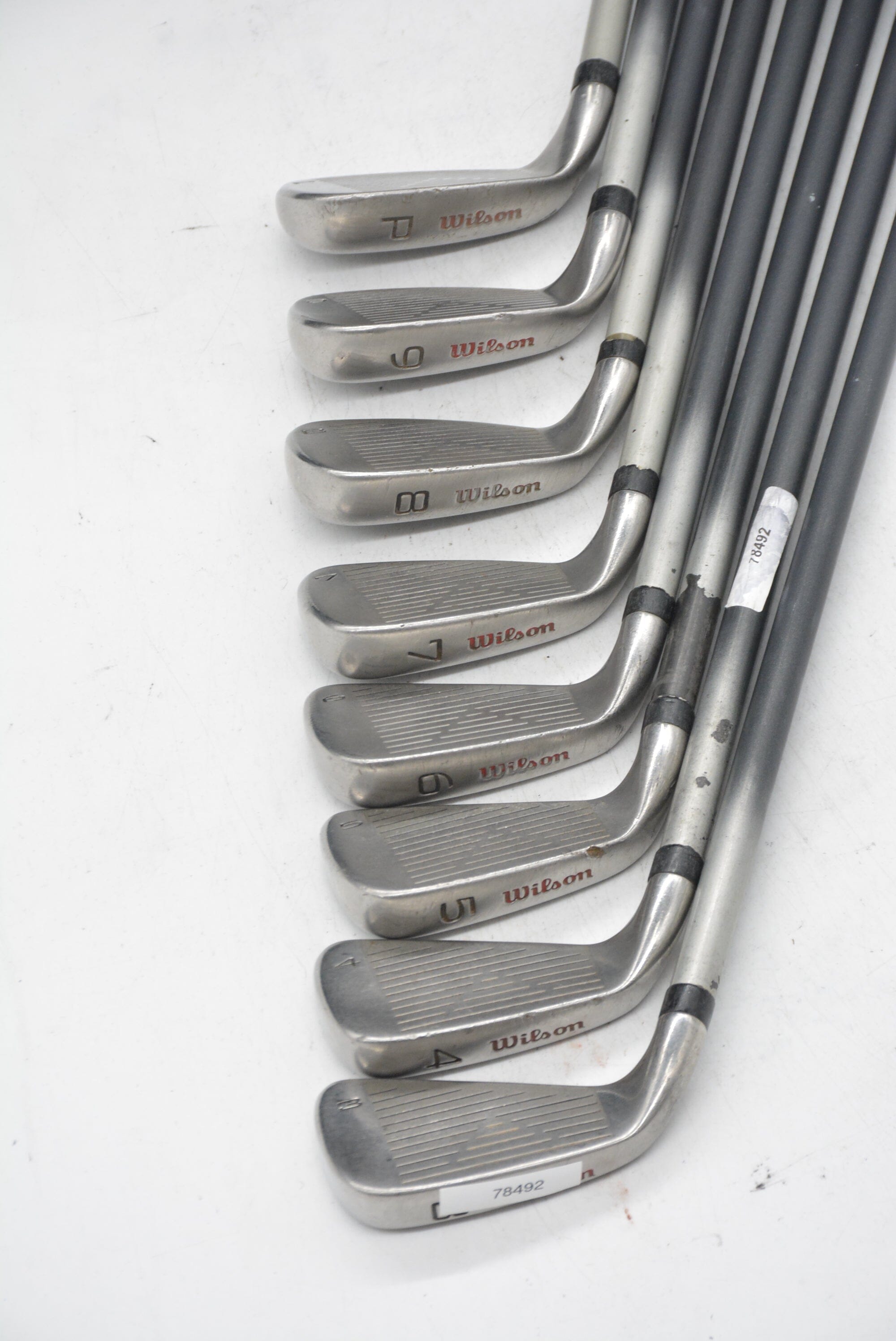 Wilson Fat Shaft 3-PW Iron Set S Flex Std Length Golf Clubs GolfRoots 