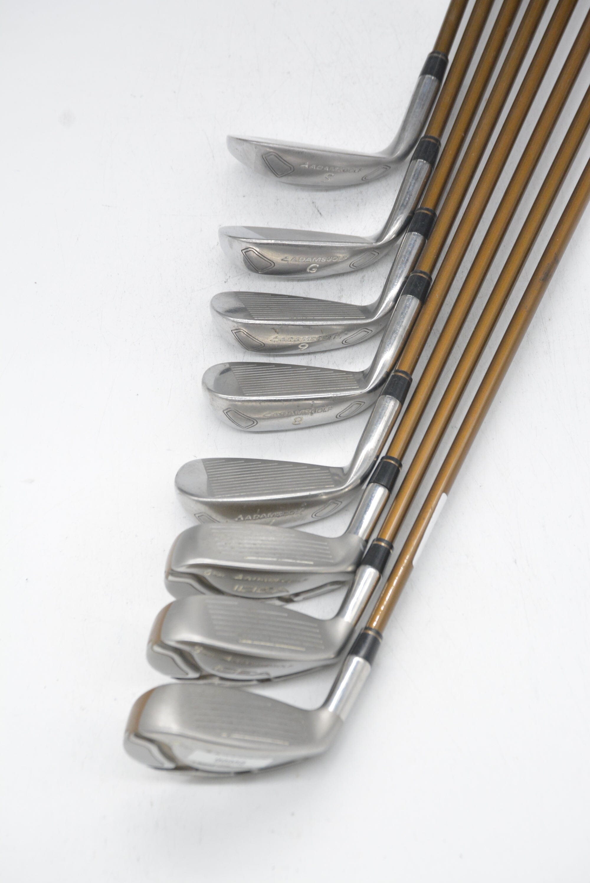 Women's Adams Idea A7Os Hybrid 4H-6H, 7-9, GW-SW Iron Set W Flex Std Length Golf Clubs GolfRoots 