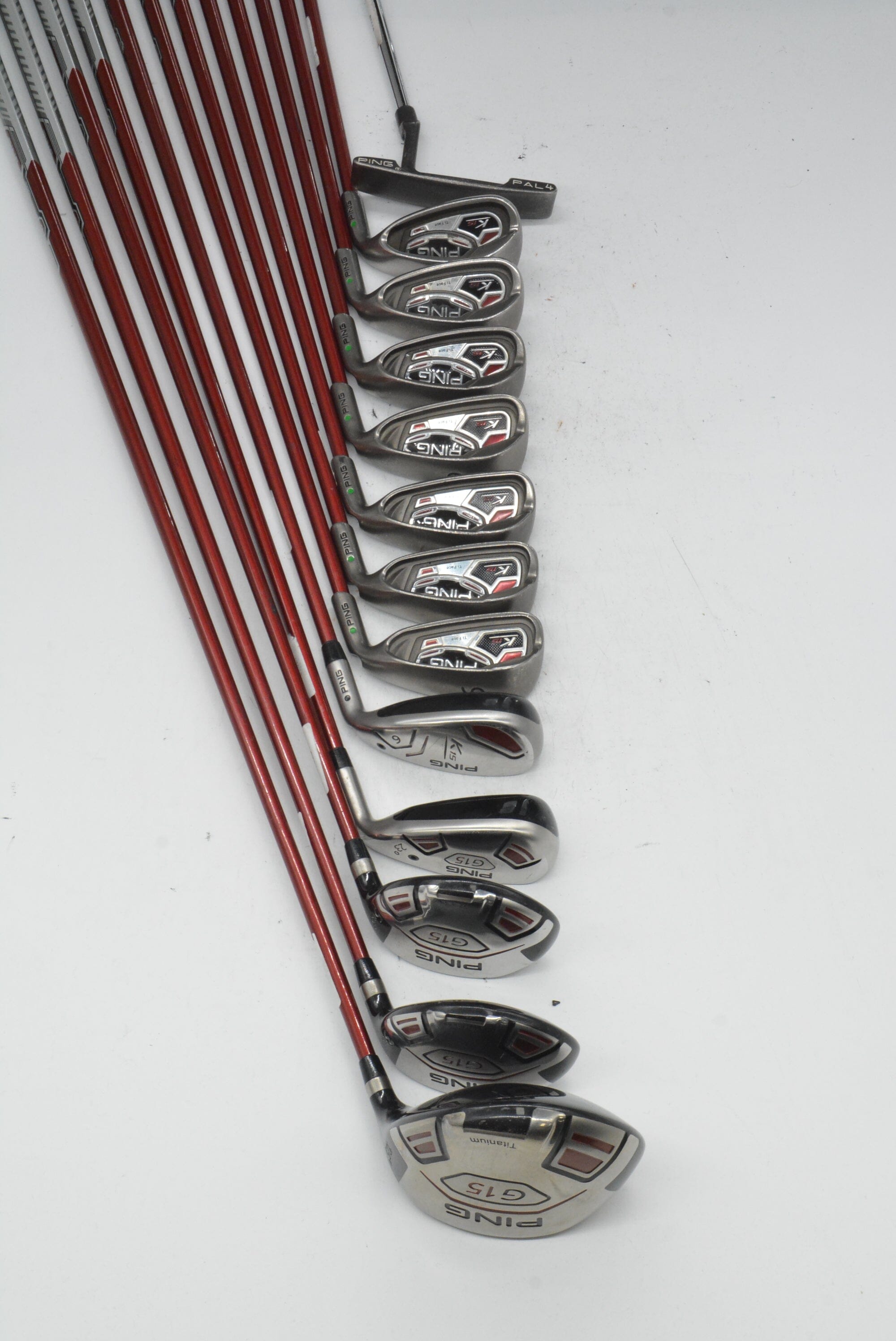 Ping G15 Mixed Full Set R Flex Std Length Golf Clubs GolfRoots 